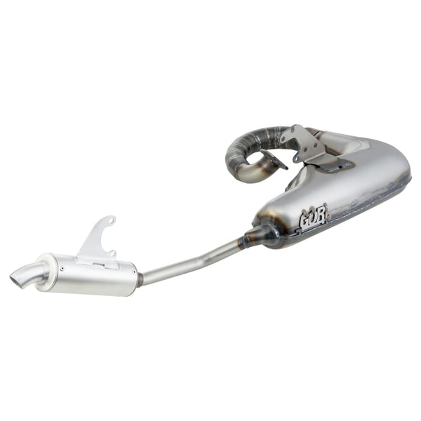 Image of Rennauspuff GORI M210 TV 32560874, Stahl für Lambretta 125 LI/LIS/DL/GP/150 LI/LIS/SX/DL/GP/175 TV 2°-3°/200 TV/SX/DL/GP