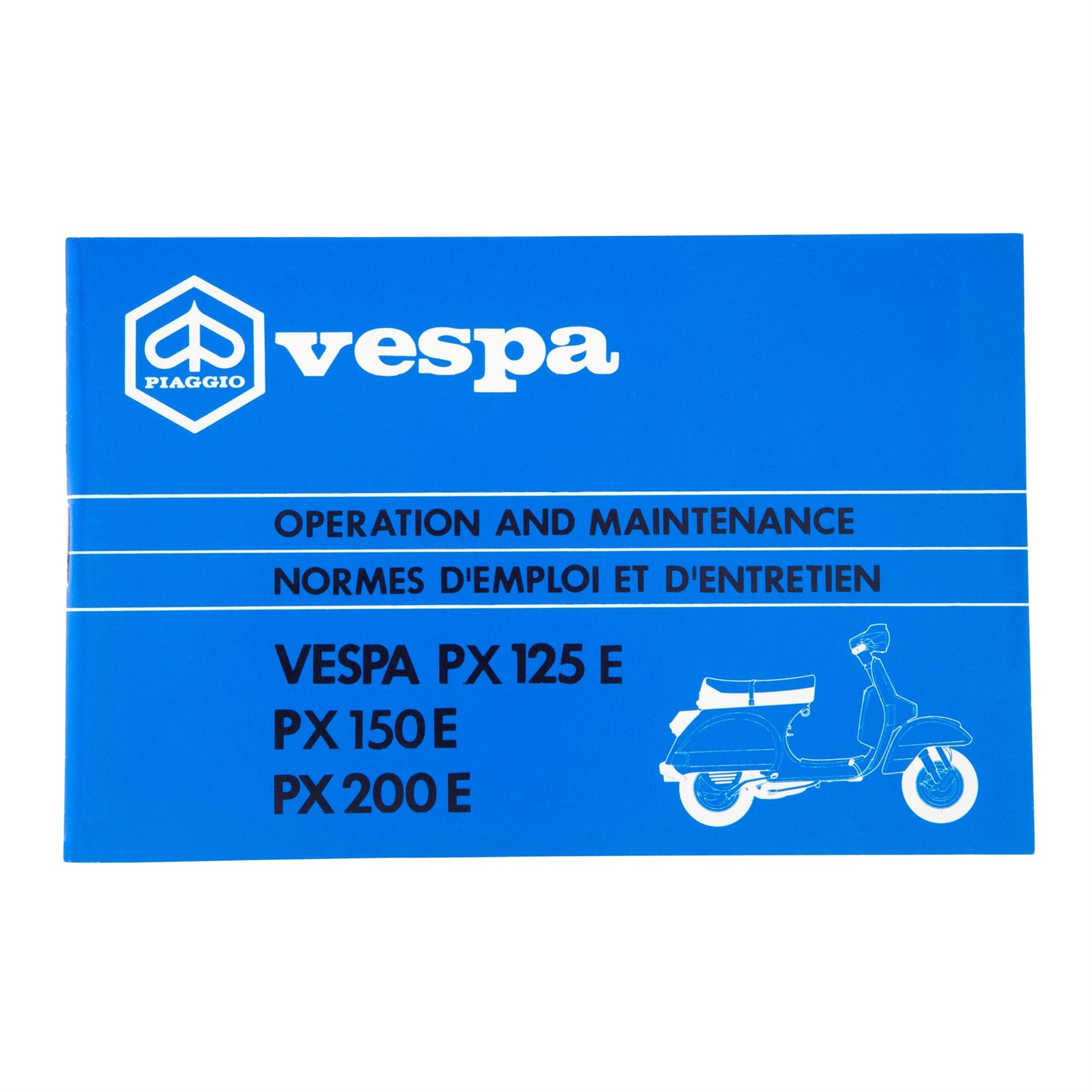 Image of Bedienungsanleitung für Vespa PX 125 E - PX 150 E - PX 200 E - Arcobaleno CLD Libri 1983 für Vespa PX 125 E/PX 150 E/PX 200 E/Arcobaleno für Vespa PX 125 E/PX 150 E/PX 200 E/Arcobaleno