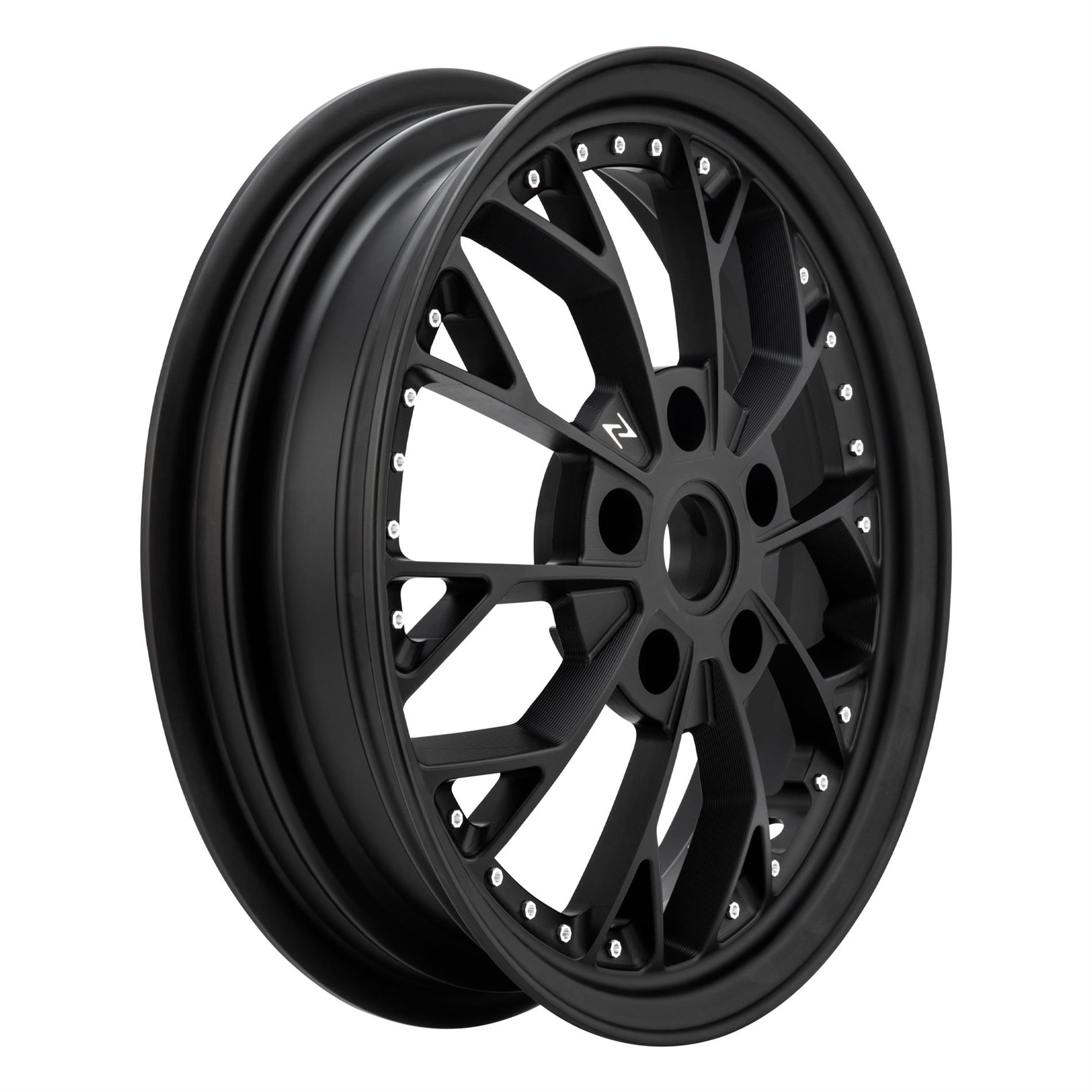 Image of Felge ZELIONI Comb 2 3.0x12 ET20 5x86 für Vespa GTS/GTS Super/GTV/GT 60/GT/GT L/946 125-310ccm vorne oder hinten für Vespa GTS/GTS Super/GTV/GT 60/GT/GT L/946 125-310ccm vorne oder hinten