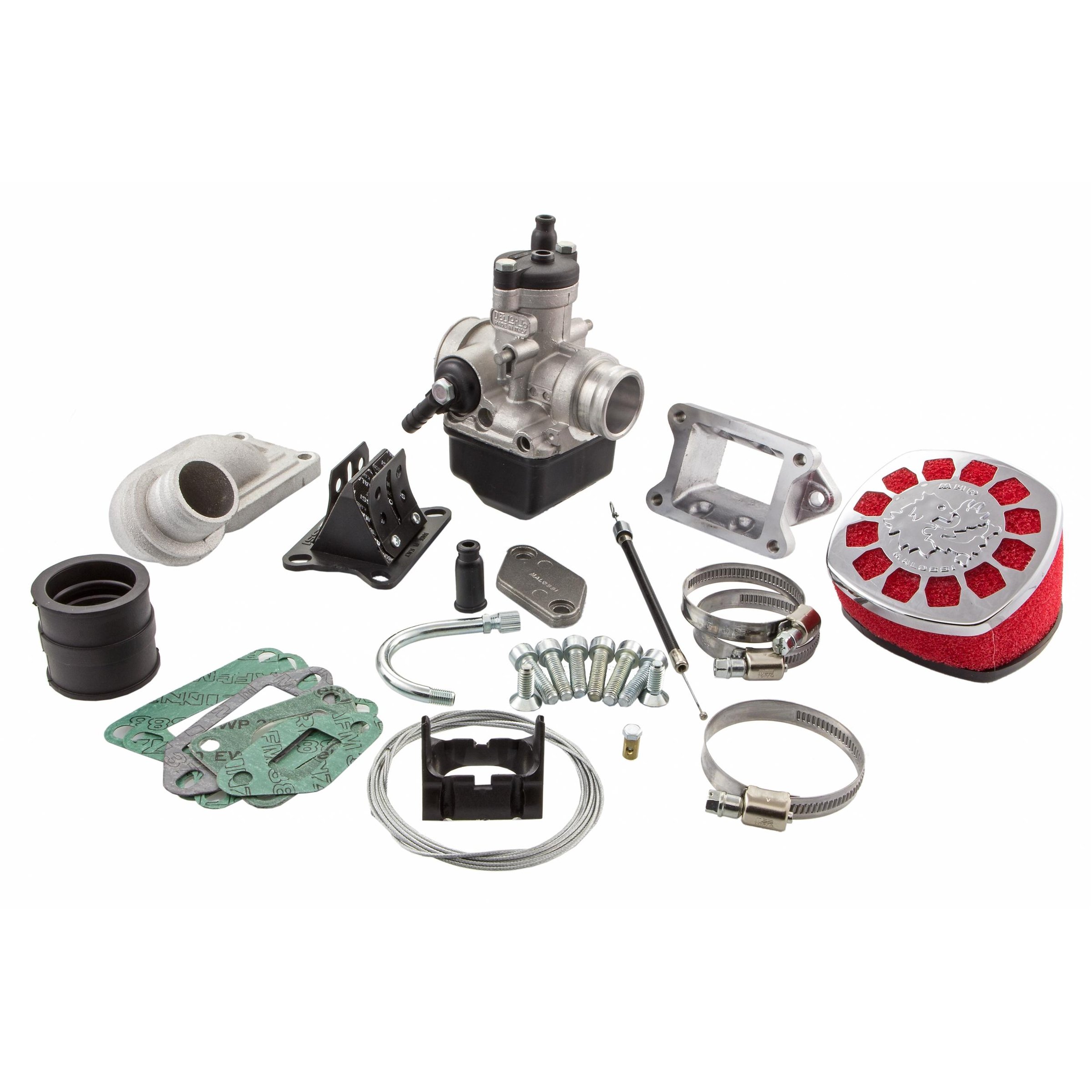 Image of Vergaserkit MALOSSI PHBL 25 B Rundschieber 1615907 für Vespa 90-125/PV/ET3 für Vespa 90-125/PV/ET3
