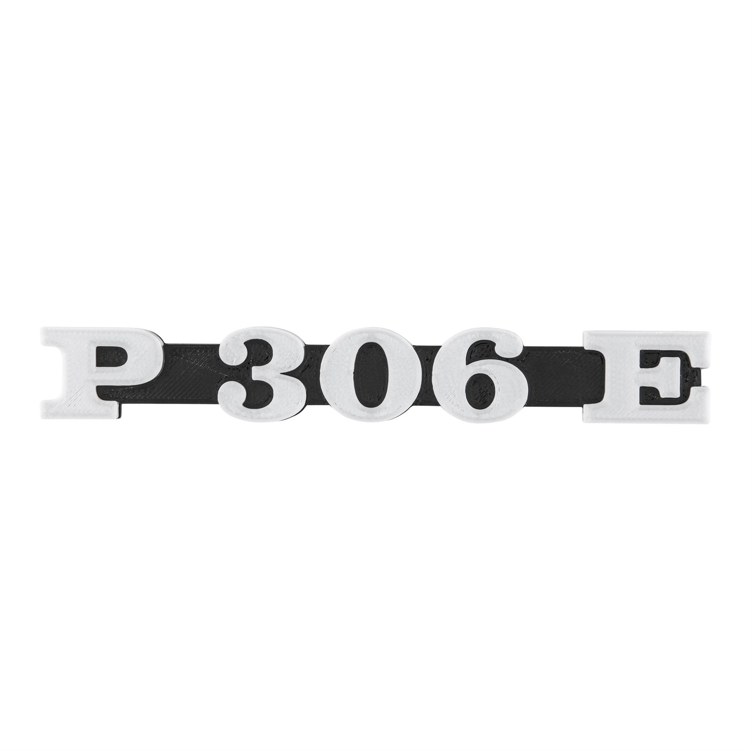 Image of Schriftzug V.TEC P306E Seitenhaube links für Vespa P200E VSX1T ->160000 für Vespa P200E VSX1T ->160000