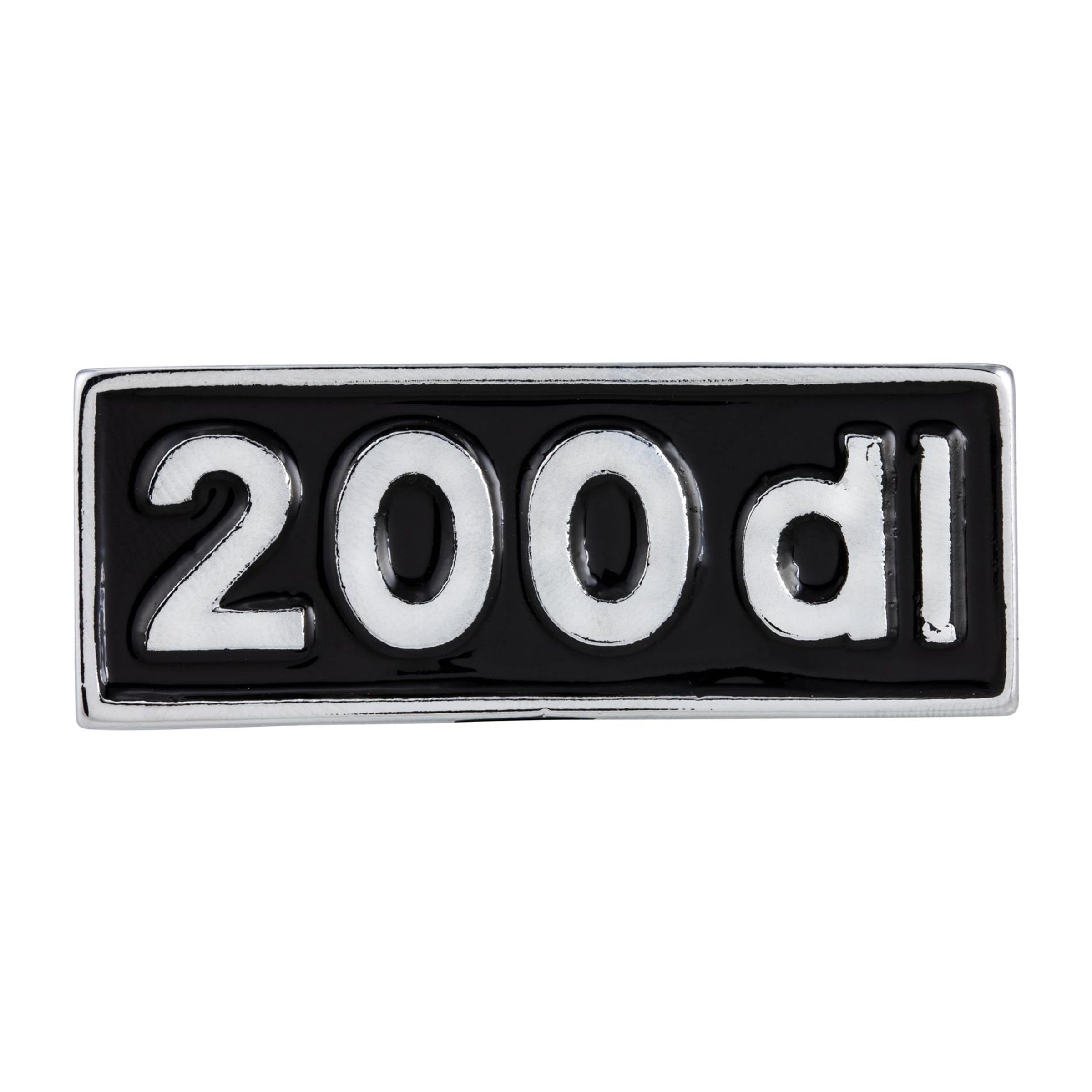 Image of Schriftzug "200dl" für Lambretta DL 200 für Lambretta DL 200