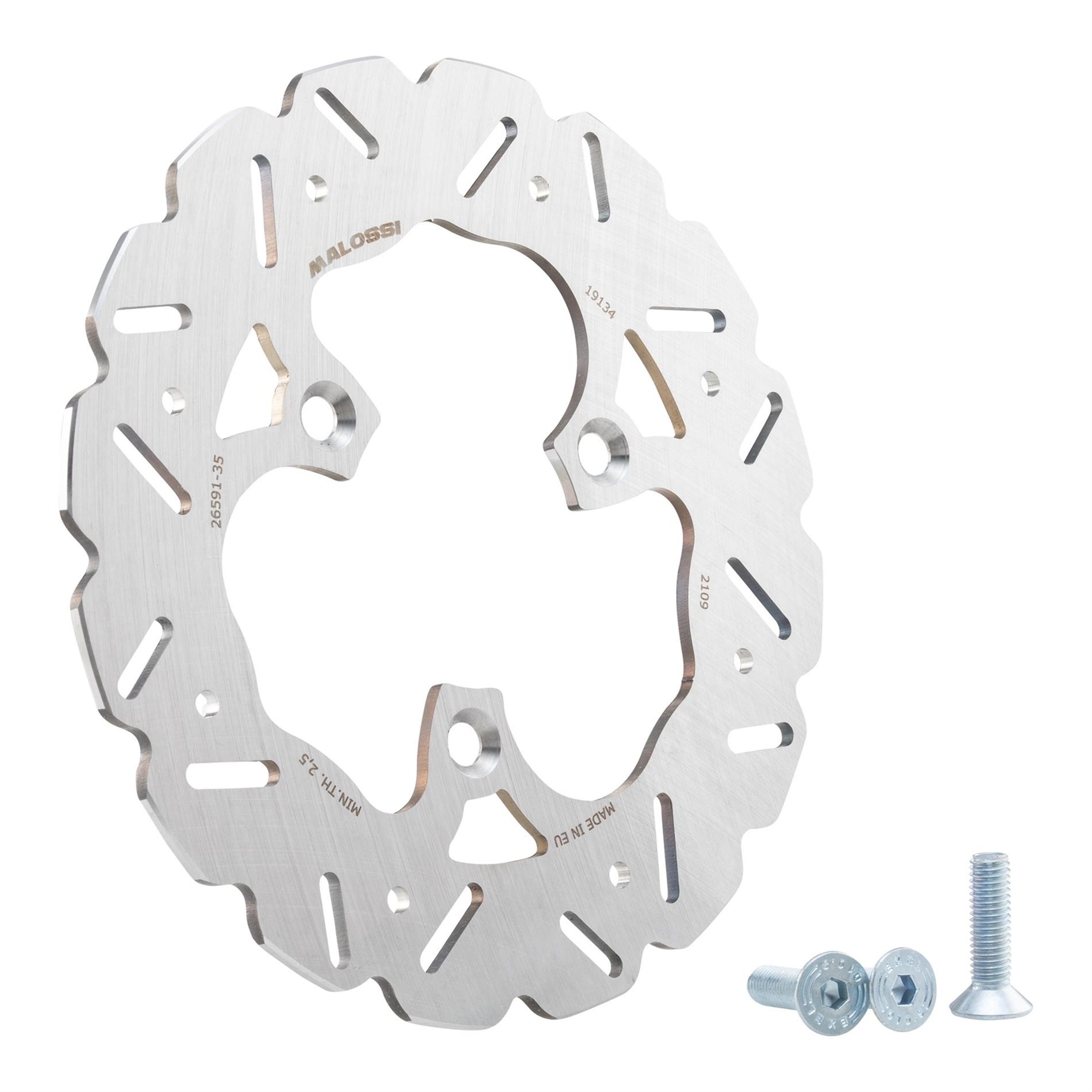 Image of Bremsscheibe MALOSSI WHOOP Disc vorne 6219135 für APRILIA/BETA/CPI/EXPLORER/GARELLI/GILERA/HONDA/KEEWAY/MALAGUTI/MBK/MOTRON/PIAGGIO/OVER/PEUGEOT/SYM/YAMAHA 50ccm 2T LC für APRILIA/BETA/CPI/EXPLORER/GARELLI/GILERA/HONDA/KEEWAY/MALAGUTI/MBK/MOTRON/PIAGGIO/O