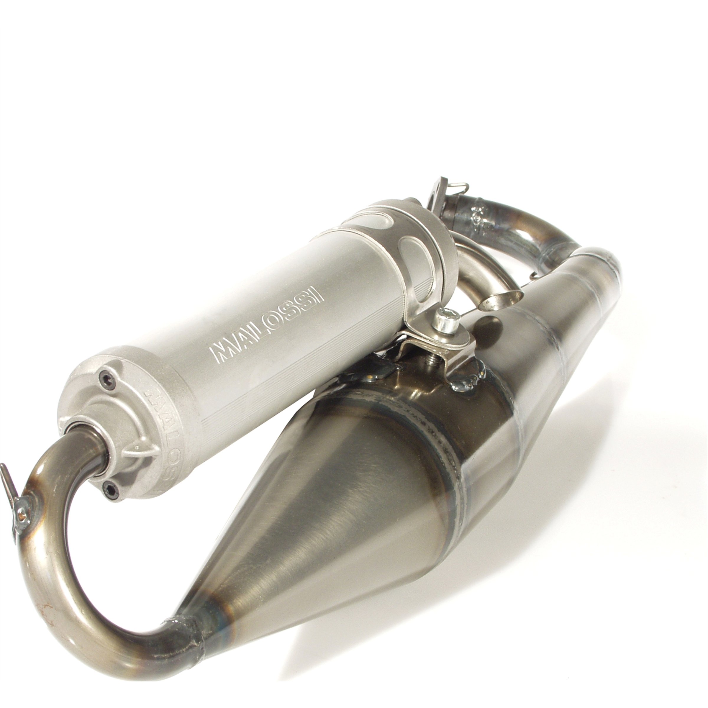 Image of Rennauspuff MALOSSI MHR Racing 3211982 für DERBI Senda für DERBI Senda