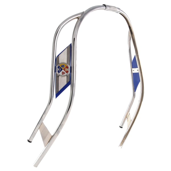 Image of Doppelschlitzrohr CUPPINI Beinschild für Vespa 50-125/PV/ET3