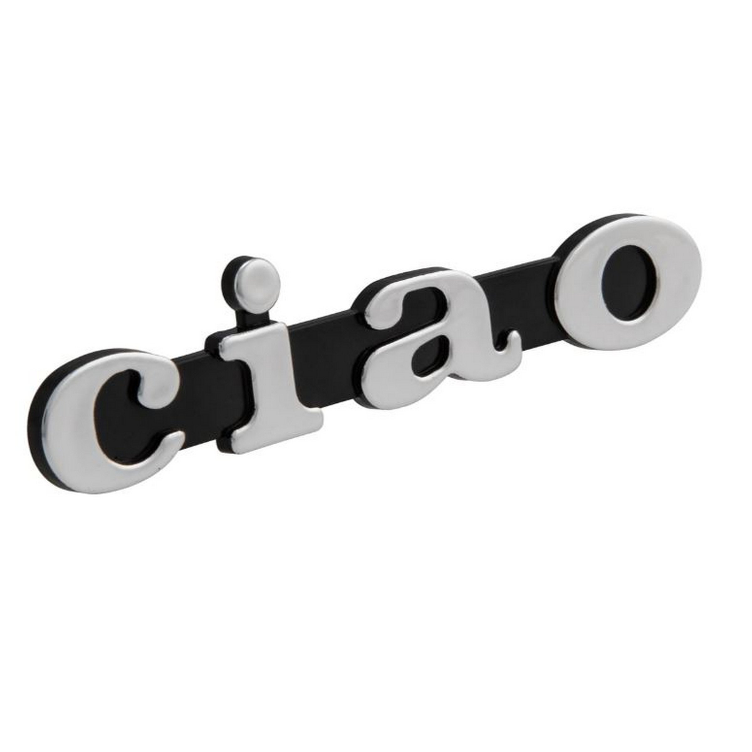 Image of Schriftzug "ciao" Seitendeckel 163966 für PIAGGIO CIAO PX 50ccm 2T AC für PIAGGIO CIAO PX 50ccm 2T AC