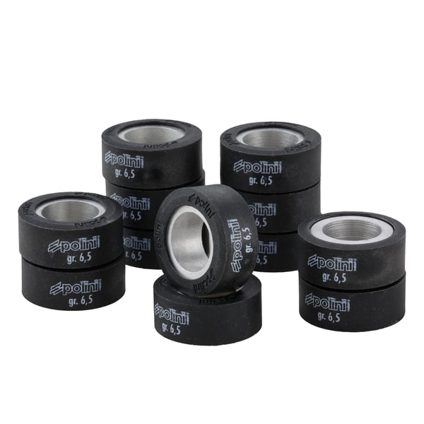 Image of Variatorrollen POLINI 25x11 mm 6,5g, 242.317 für YAMAHA T-Max 500