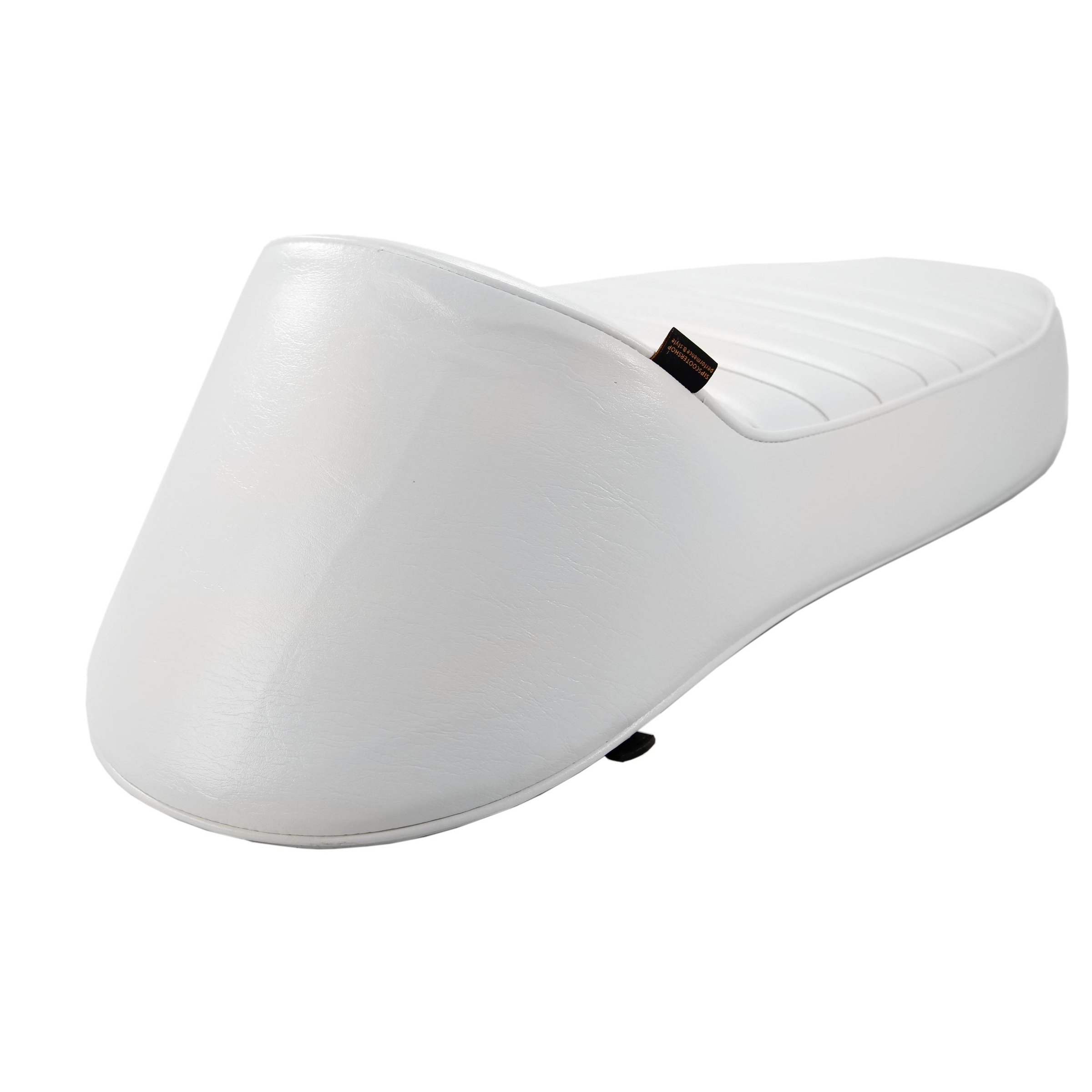 Image of Sportsitzbank SIP "Longtail" weiß abgesteppt für Vespa 125 VNA/VNB/GT/GTR/Super/TS/150 VBA/VBB/GL/Sprint/V/Super/T4 für Vespa 125 VNA/VNB/GT/GTR/Super/TS/150 VBA/VBB/GL/Sprint/V/Super/T4