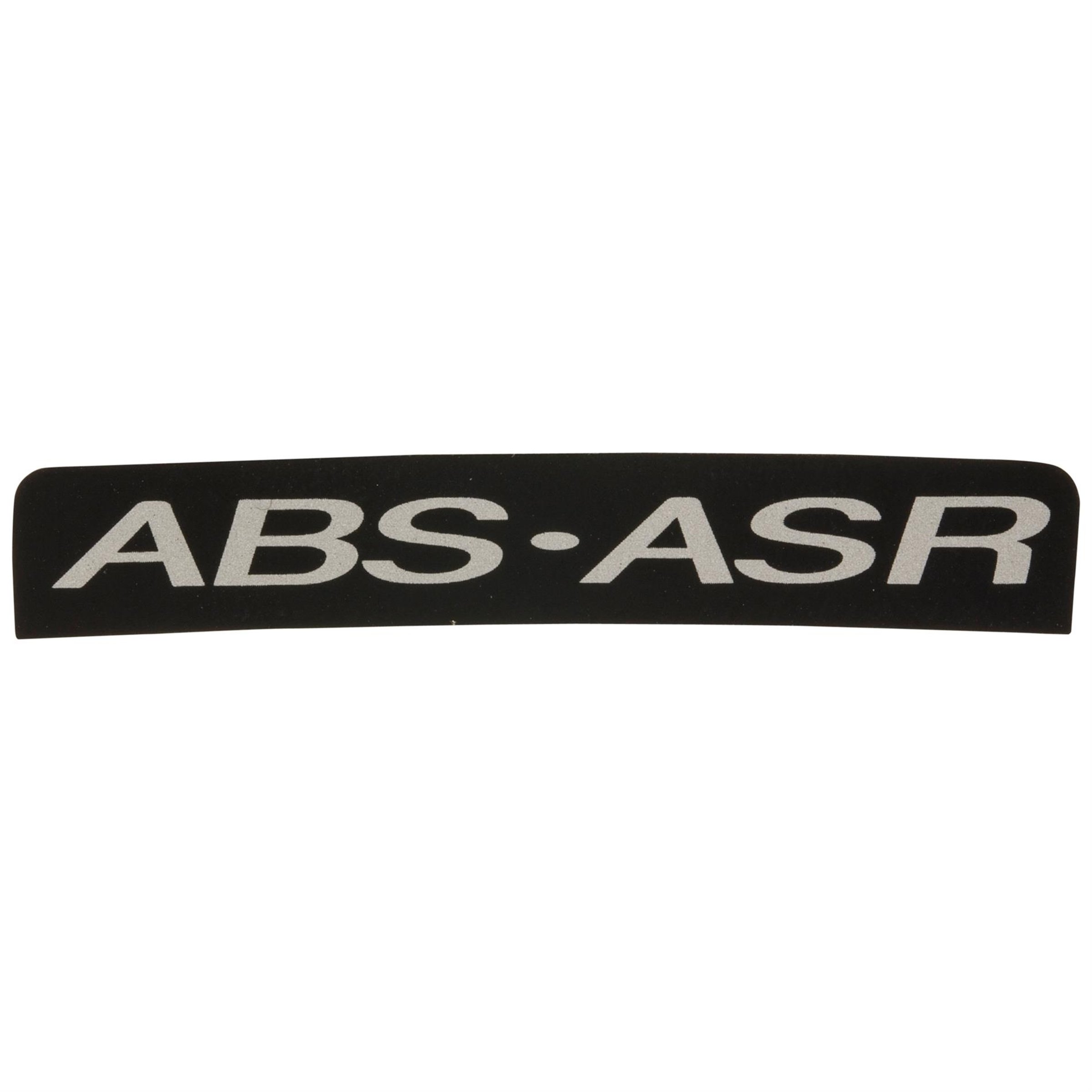 Image of Schriftzug "ABS ASR" Kotflügel seitlich 1B001417 für Vespa GTS/GTS Super 125-300ccm ('14-) für Vespa GTS/GTS Super 125-300ccm ('14-)