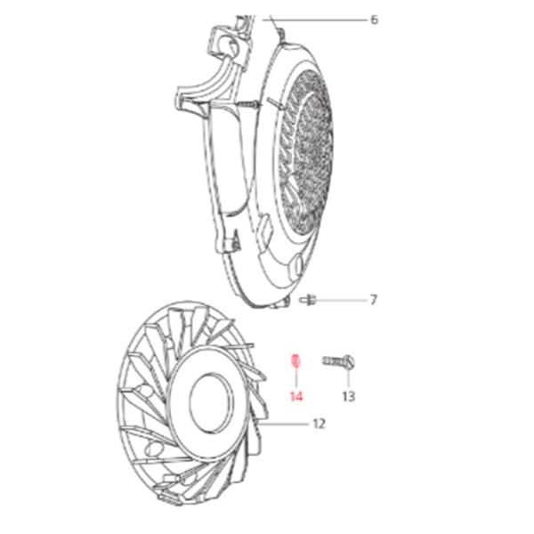 Image of Unterlegscheibe M5 mm, LML für LML Star 125-200 4T/Star Deluxe 125-150 4S/Speedy