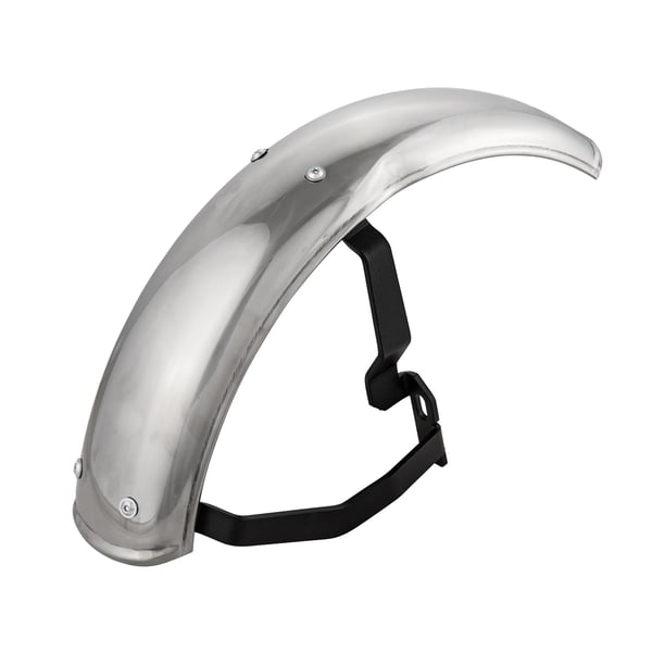 Image of Kotflügel SIP Garelli 2.0, vorne Material: Edelstahl poliert silber für Vespa PK50-125 S/XL/XL2/Automatica/PX80-200/PE/Lusso/`98/MY/T5