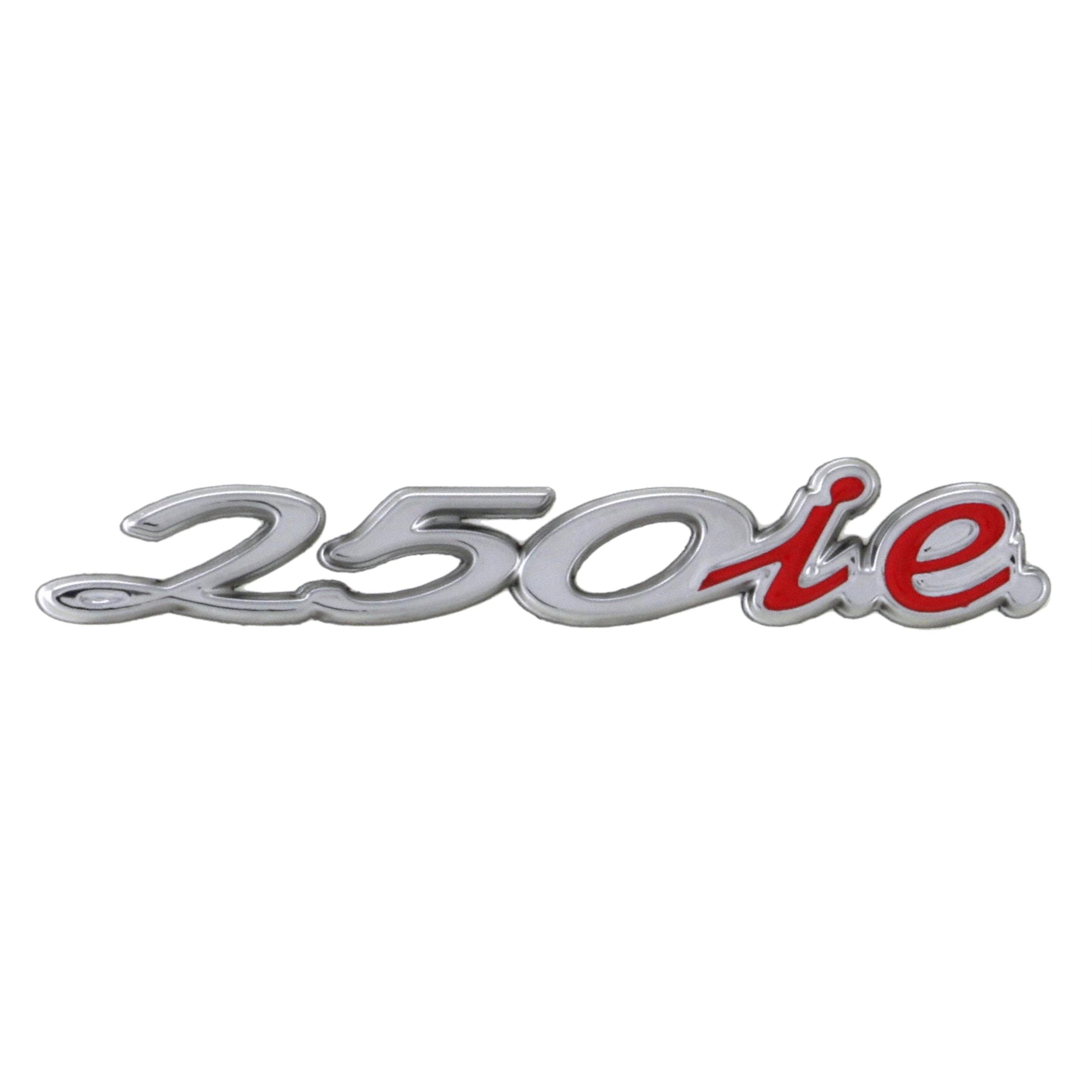 Image of Schriftzug "250 i.e." Gepäckfach 656236 für Vespa GTS 250ccm für Vespa GTS 250ccm
