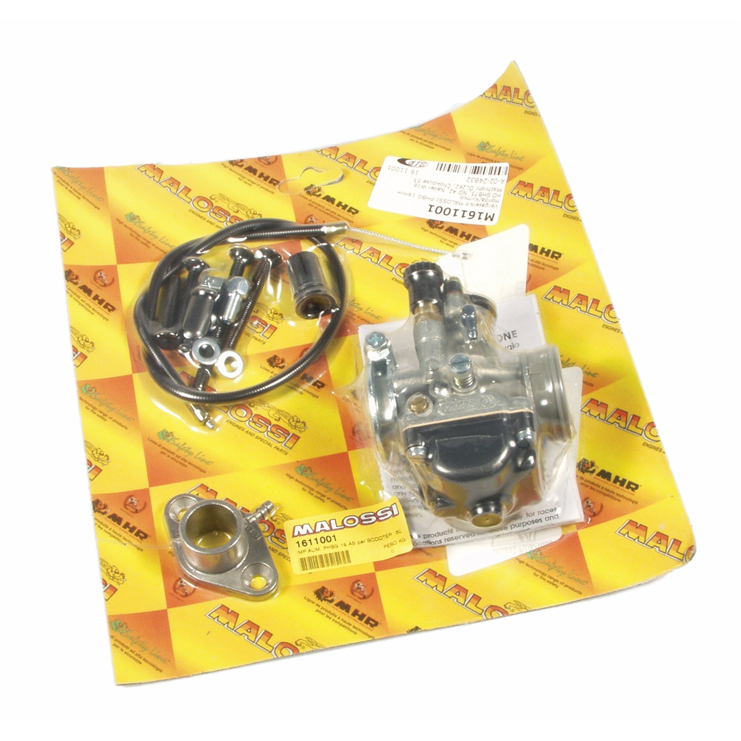 Image of Vergaserkit MALOSSI PHBG 19 Rundschieber 1611001 für HONDA/KYMCO für HONDA/KYMCO