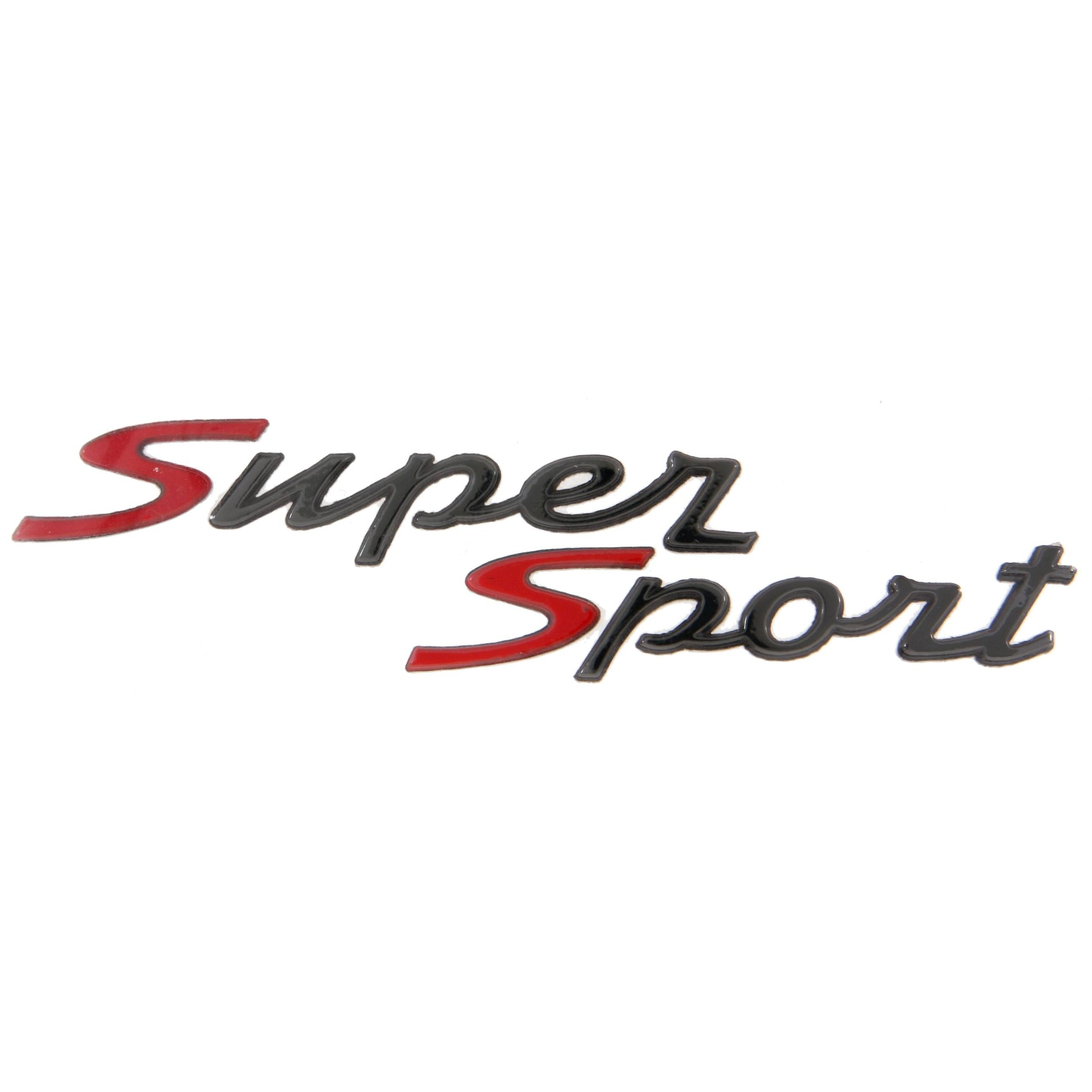 Image of Schriftzug "Super Sport" Gepäckfach 672062 für Vespa GTS Super Sport 125/300ccm für Vespa GTS Super Sport 125/300ccm