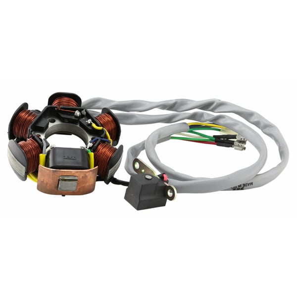 Image of Zündgrundplatte, 830294 - 830293 für GILERA/PIAGGIO Runner/Stalker/Storm/Free/Liberty/NRG/Extreme/MC2/Quartz/Sfera/TPH/ZIP/ET2 für GILERA/PIAGGIO 50ccm 2T AC/LC