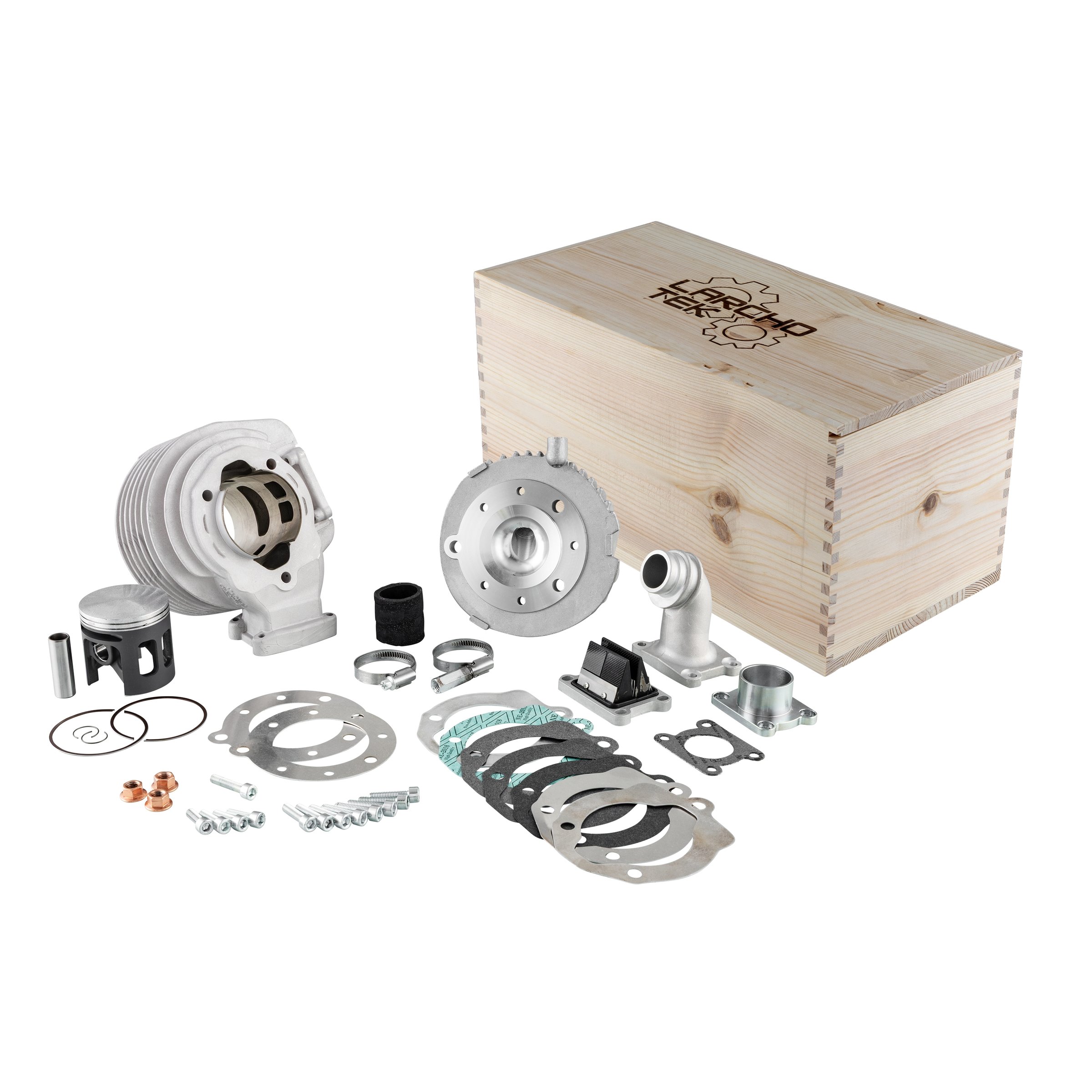 Image of Rennzylinder LARCHOTEK DOLOMITI 187 ccm für Vespa 125 VM/VN/ACMA/150 VB/VGL1/VL für Vespa 125 VM/VN/ACMA/150 VB/VGL1/VL für Vespa 125 VM/VN/ACMA/150 VB/VGL1/VL