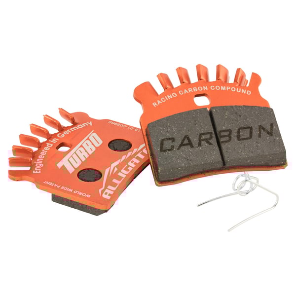 Image of Bremsbeläge ALLIGATOR TURBO, für BREMBO Bremszange, vorne für Vespa GTS/GTS Super/GTV/GT 60/GT/GT L 125-300ccm