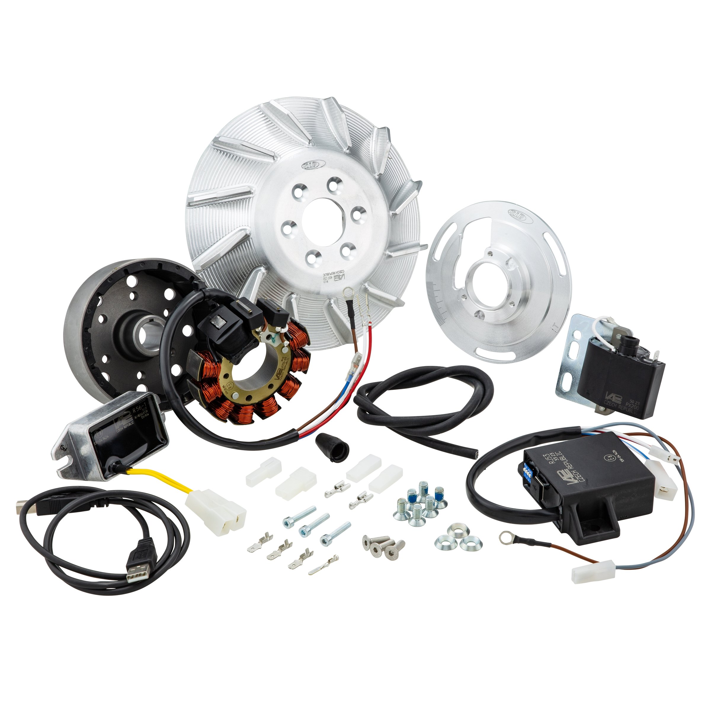 Image of Zündung SIP PERFORMANCE by VAPE RACE 12V AC für Vespa 125 GTR 2°/TS 2°/150 Sprint V 2°/Super 2°/200 Rally 2°/PX80-200/PE/Lusso/Cosa , mit BFA 306ccm für Vespa 125 GTR 2°/TS 2°/150 Sprint V 2°/Super 2°/200 Rally 2°/PX80-200/PE/Lusso/Cosa , mit BFA 306ccm
