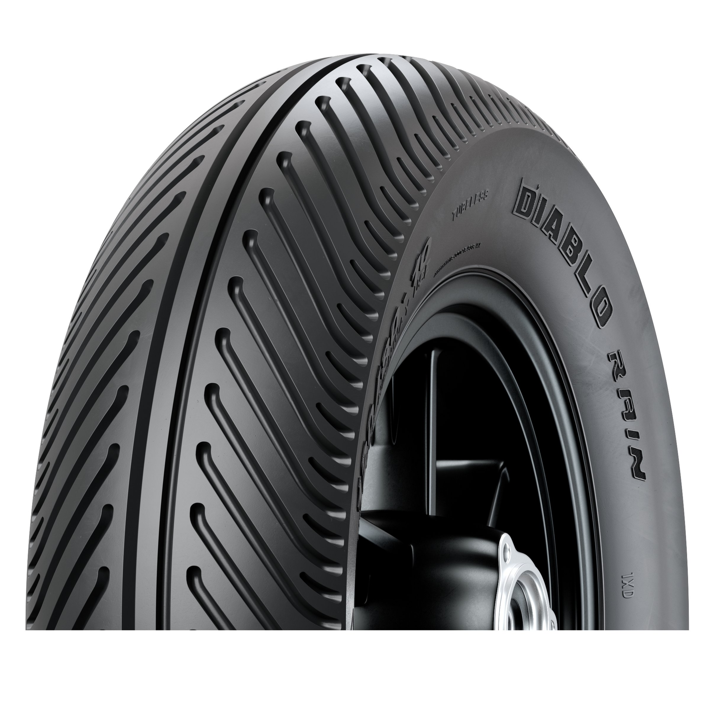 Image of Reifen PIRELLI DIABLO RAIN SCR1 rear 120/80-10 TL Regenrennreifen hinten hinten