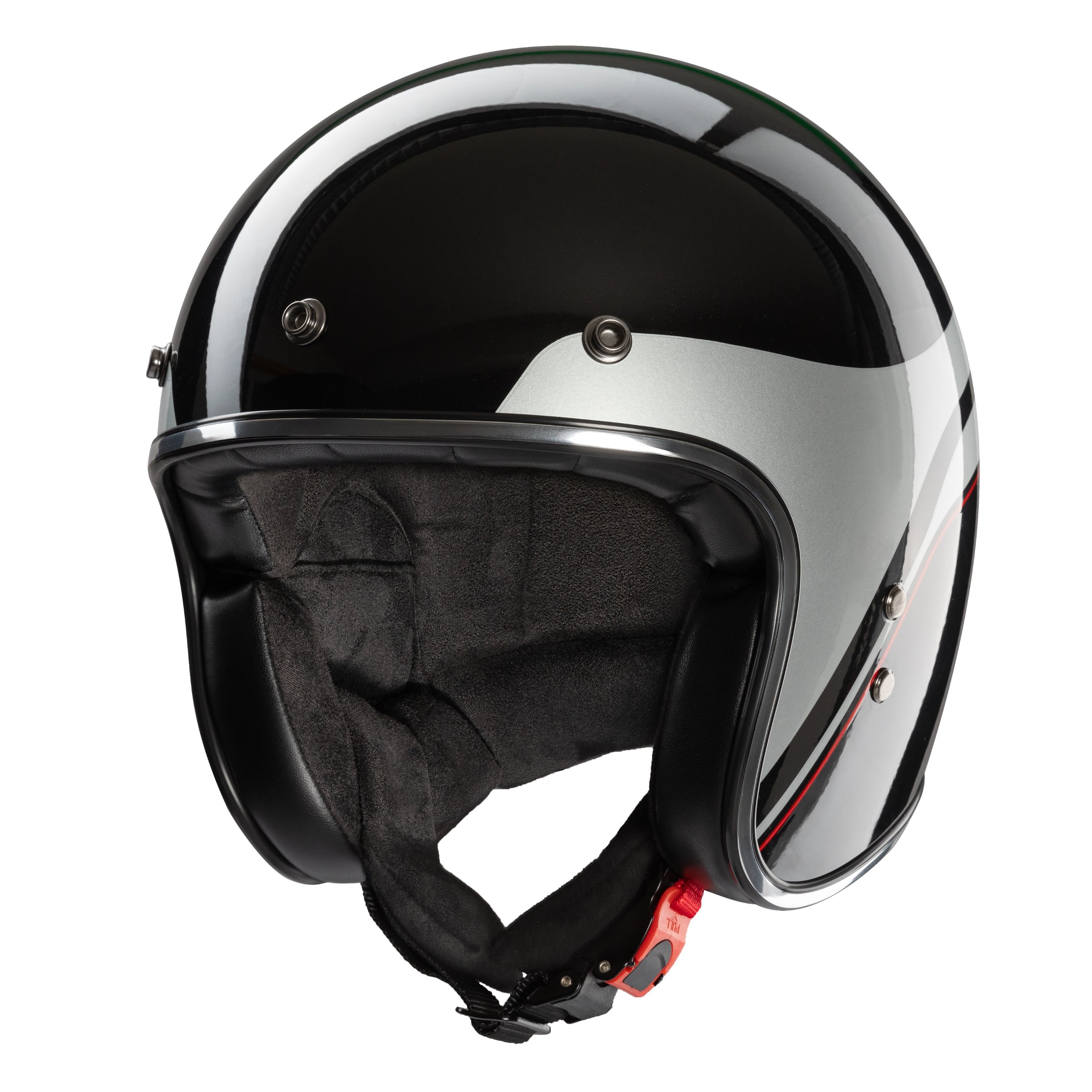 Image of Helm REDBIKE RB 804 EVOLUTION, schwarz, Gr. M, 57-58 Jethelm Jethelm