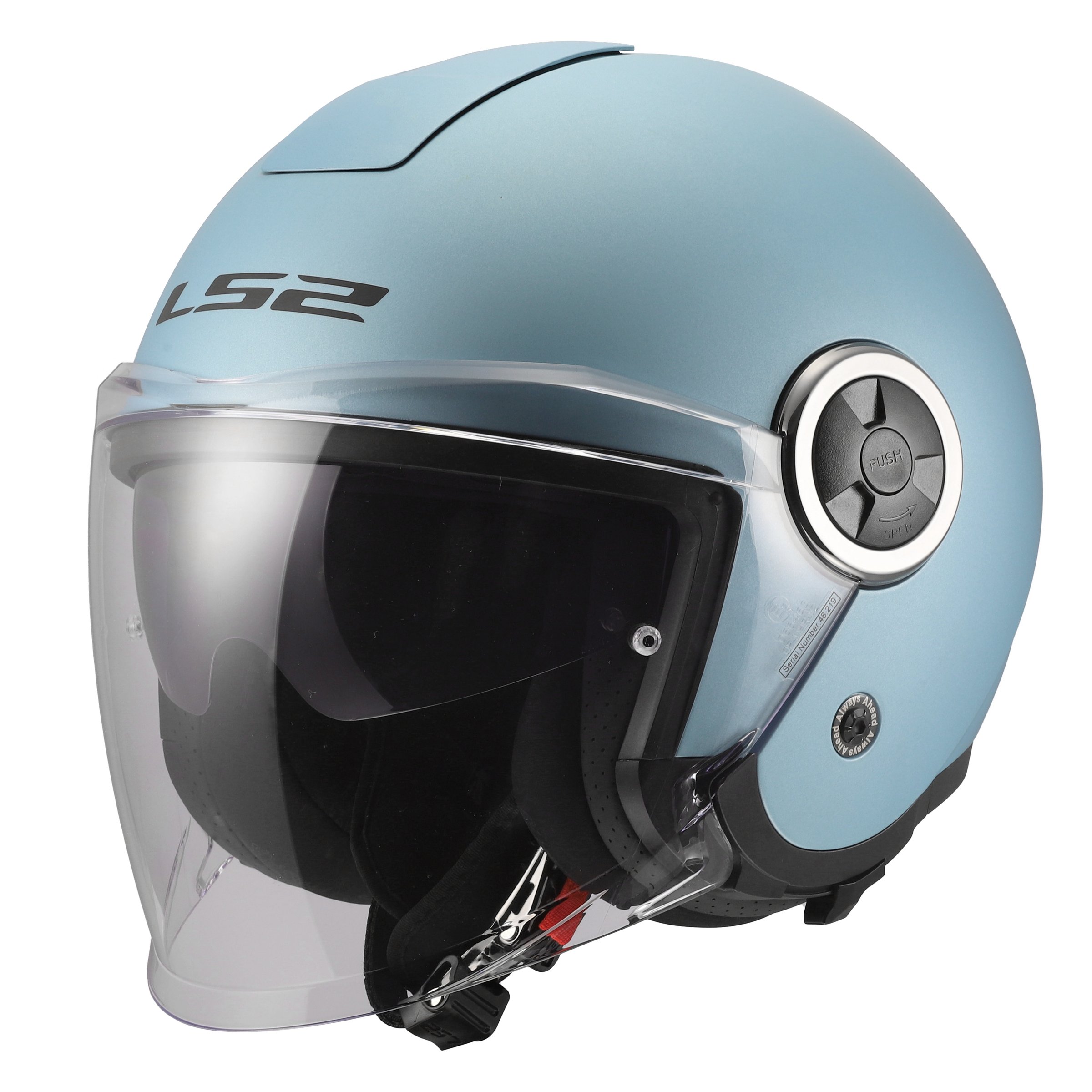 Image of Helm LS2 Classy, blau matt, Gr. S, 53-54cm Jethelm Jethelm