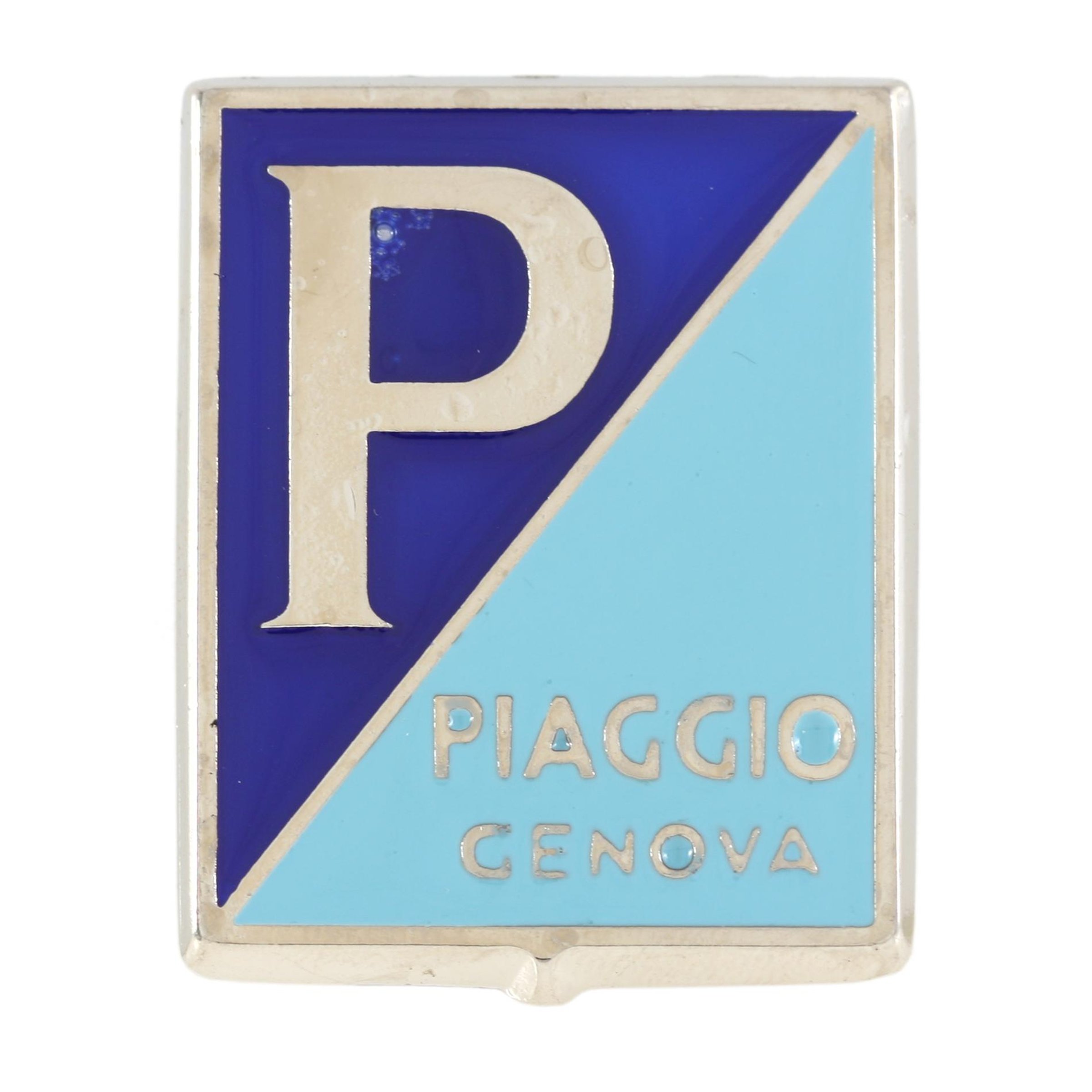 Image of Emblem "PIAGGIO GENOVA" für Vespa 125 "U" für Vespa 125 "U"