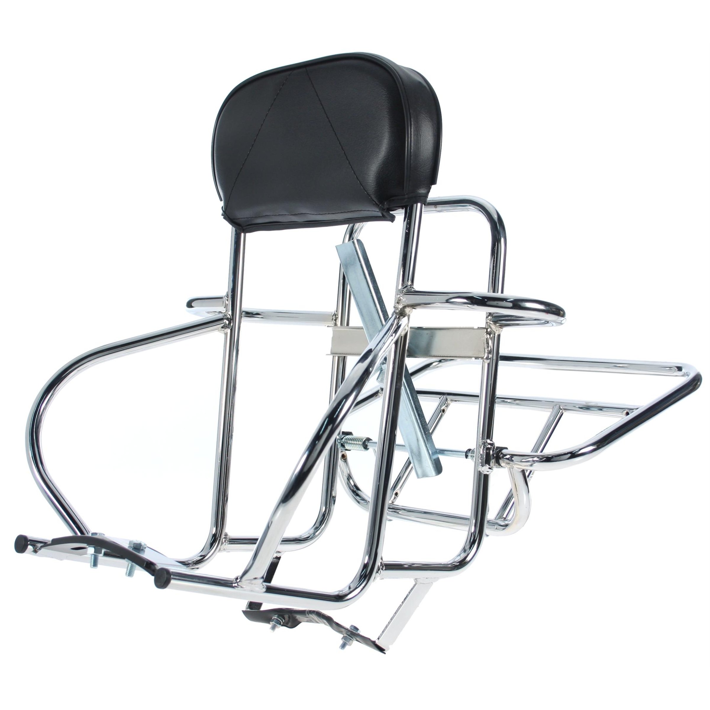Image of Gepäckträger hinten CUPPINI für Lambretta 125 LI 3°/Special/GP/DL/150 LI 3°/Special/SX/GP/DL/175 TV 3°/200 TV/SX/GP/DL für Lambretta 125 LI 3°/Special/GP/DL/150 LI 3°/Special/SX/GP/DL/175 TV 3°/200 TV/SX/GP/DL