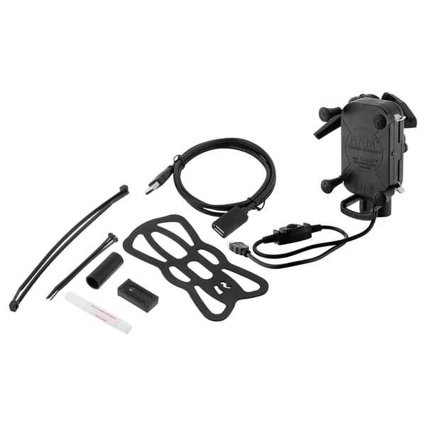 Image of Smartphonehalter RAMMOUNTS Tough-Charge X-Grip Wireless Charger