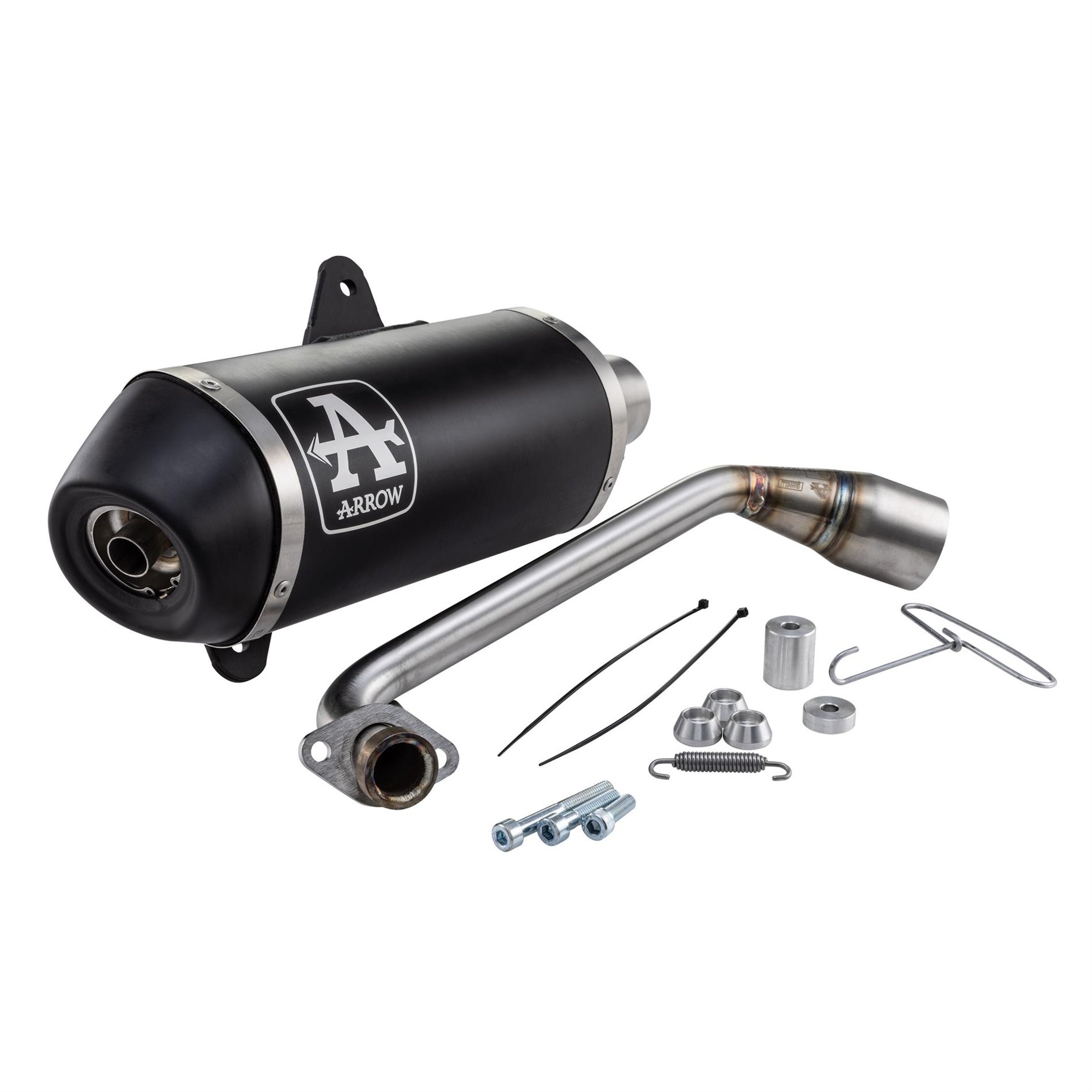 Image of Rennauspuff ARROW Urban für Vespa GTS/GTS Super 125ccm 4T LC iGet (`20-) für Vespa GTS/GTS Super 125ccm 4T LC iGet (`20-)