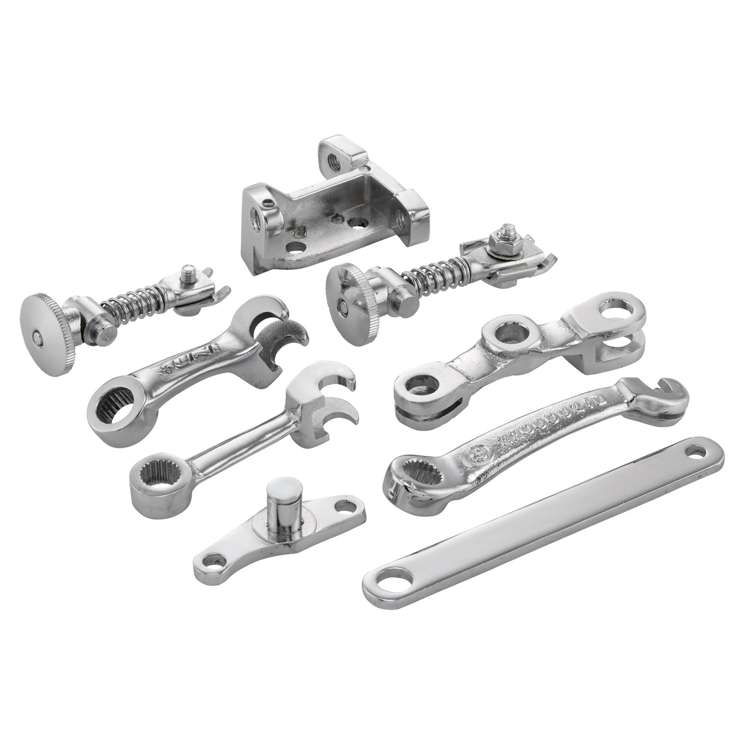 Image of Hebel-Stellkit Seilzüge UNI Auto, Seilzug Kupplung/Gang/Bremse für Lambretta 125 DL/GP/150 DL/GP/200 DL/GP für Lambretta 125 DL/GP/150 DL/GP/200 DL/GP