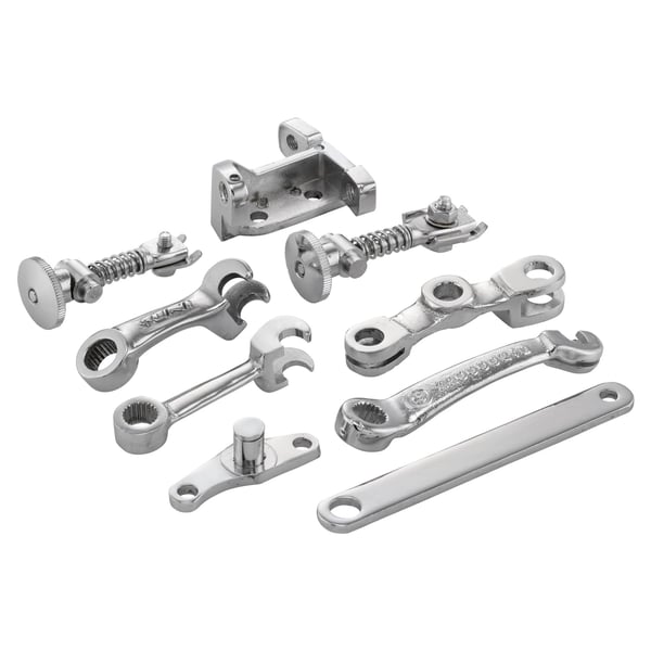 Image of Hebel-Stellkit Seilzüge UNI Auto, Seilzug Kupplung/Gang/Bremse für Lambretta 125 DL/GP/150 DL/GP/200 DL/GP