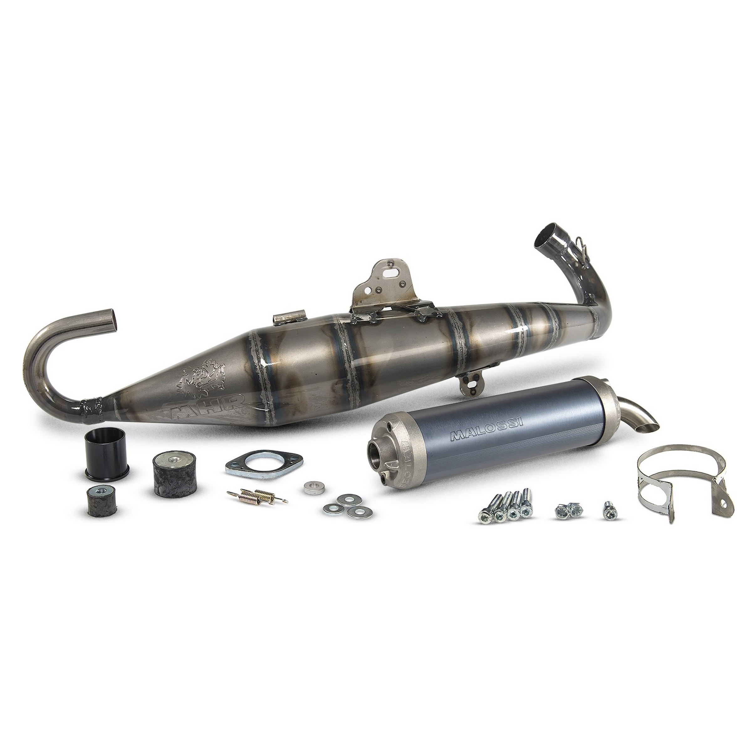 Image of Rennauspuff MALOSSI MHR 3219653 für GILERA Runner FX/FXR/Dragster 125/180ccm 2T LC 125-180ccm 2T LC für GILERA Runner FX/FXR/Dragster 125/180ccm 2T LC 125-180ccm 2T LC