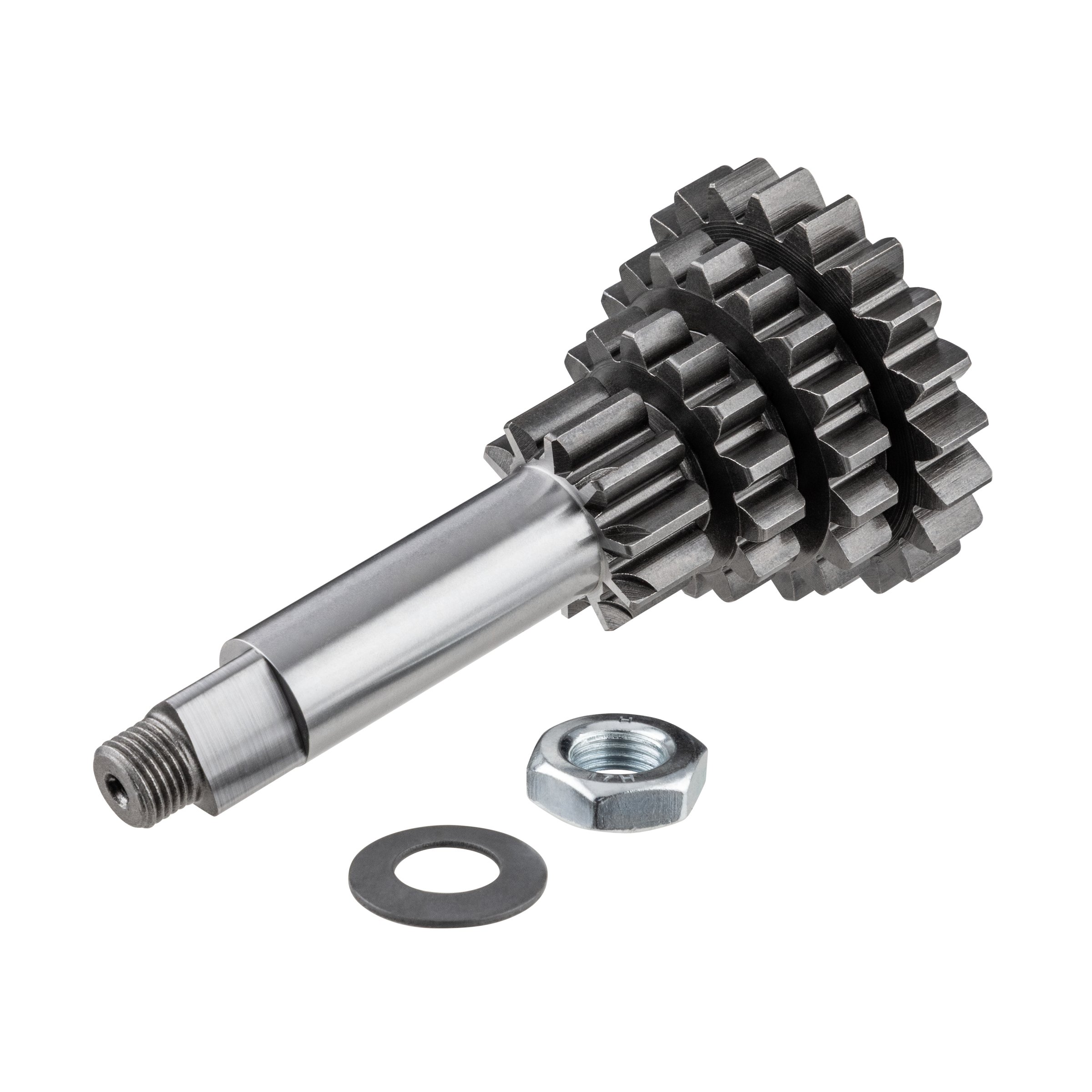 Image of Nebenwelle Zahnradsatz Z 21-18-14-10 EGIG Performance S/R für Vespa 50 S 2°/Special V5B3-4T/SR/SS/90 R/SS/100 2°/125/PV/ET3/PK50-125/S/XL/XL2 für Vespa 50 S 2°/Special V5B3-4T/SR/SS/90 R/SS/100 2°/125/PV/ET3/PK50-125/S/XL/XL2