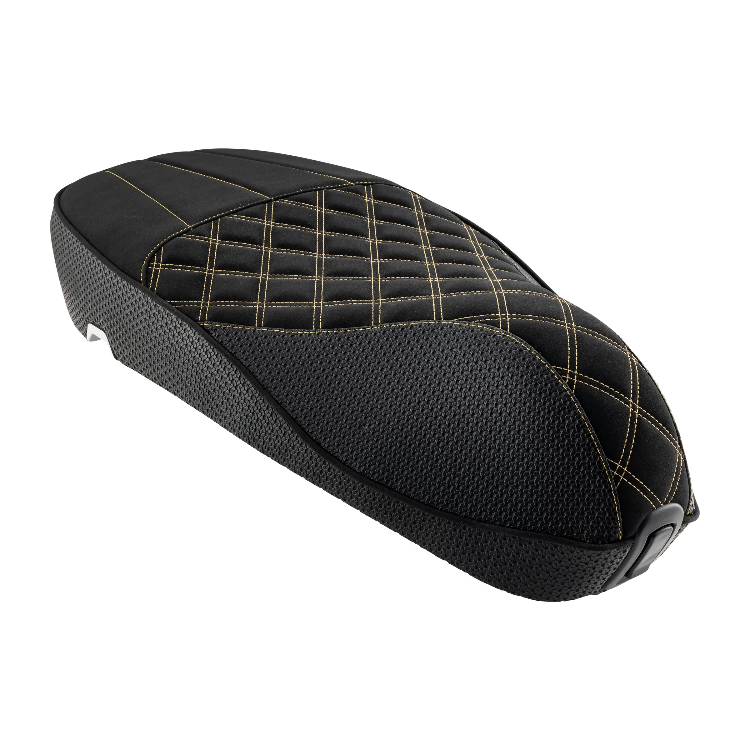 Image of Sitzbank NISA Golden Girl schwarz 0750GLD für Vespa Primavera/Sprint/Elettrica 125-150ccm für Vespa Primavera/Sprint/Elettrica 125-150ccm
