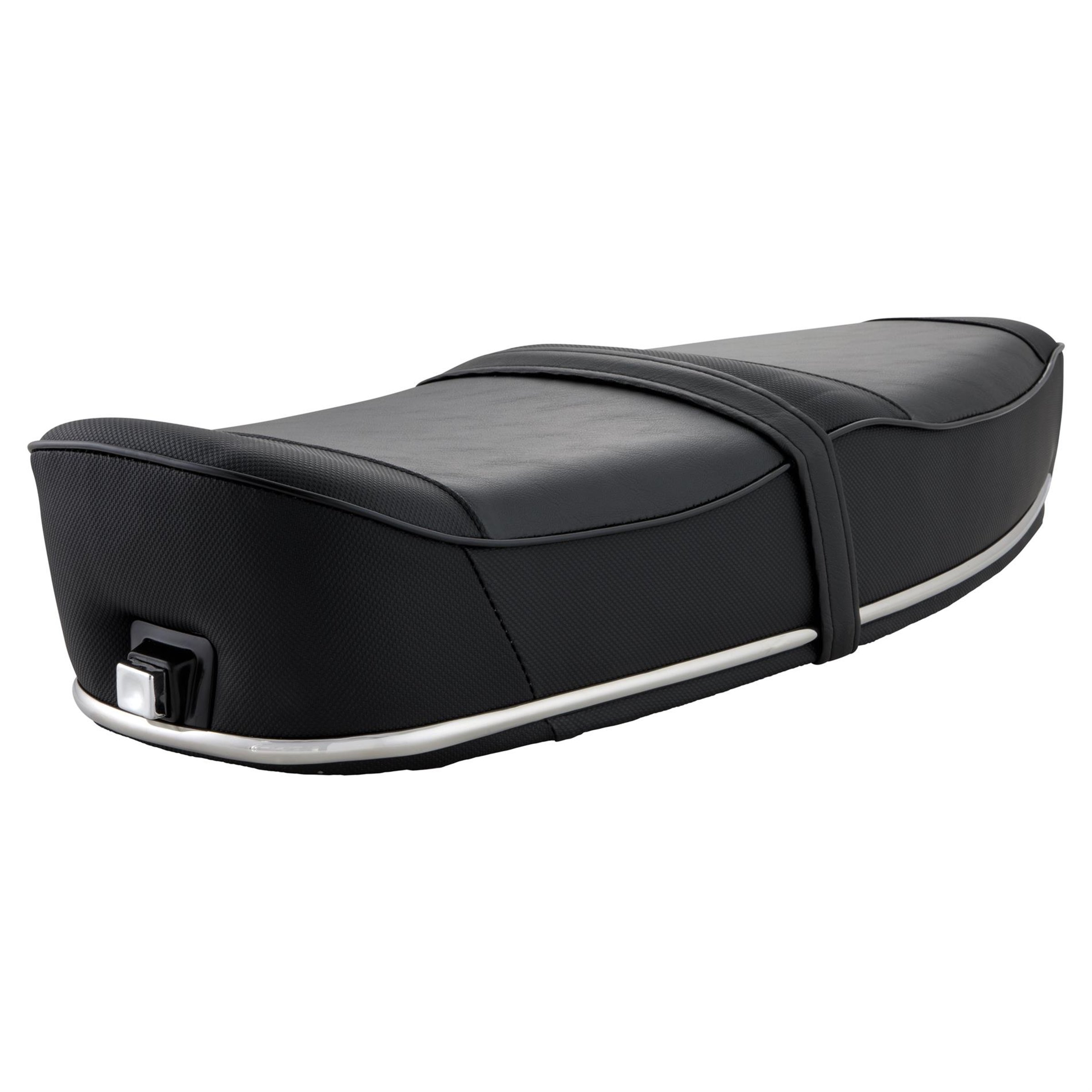 Image of Sitzbank schwarz für Vespa 125 VNA/VNB/GT/GTR/Super/TS/150 VBA/VBB/GL/Sprint/V/Super/T4 für Vespa 125 VNA/VNB/GT/GTR/Super/TS/150 VBA/VBB/GL/Sprint/V/Super/T4