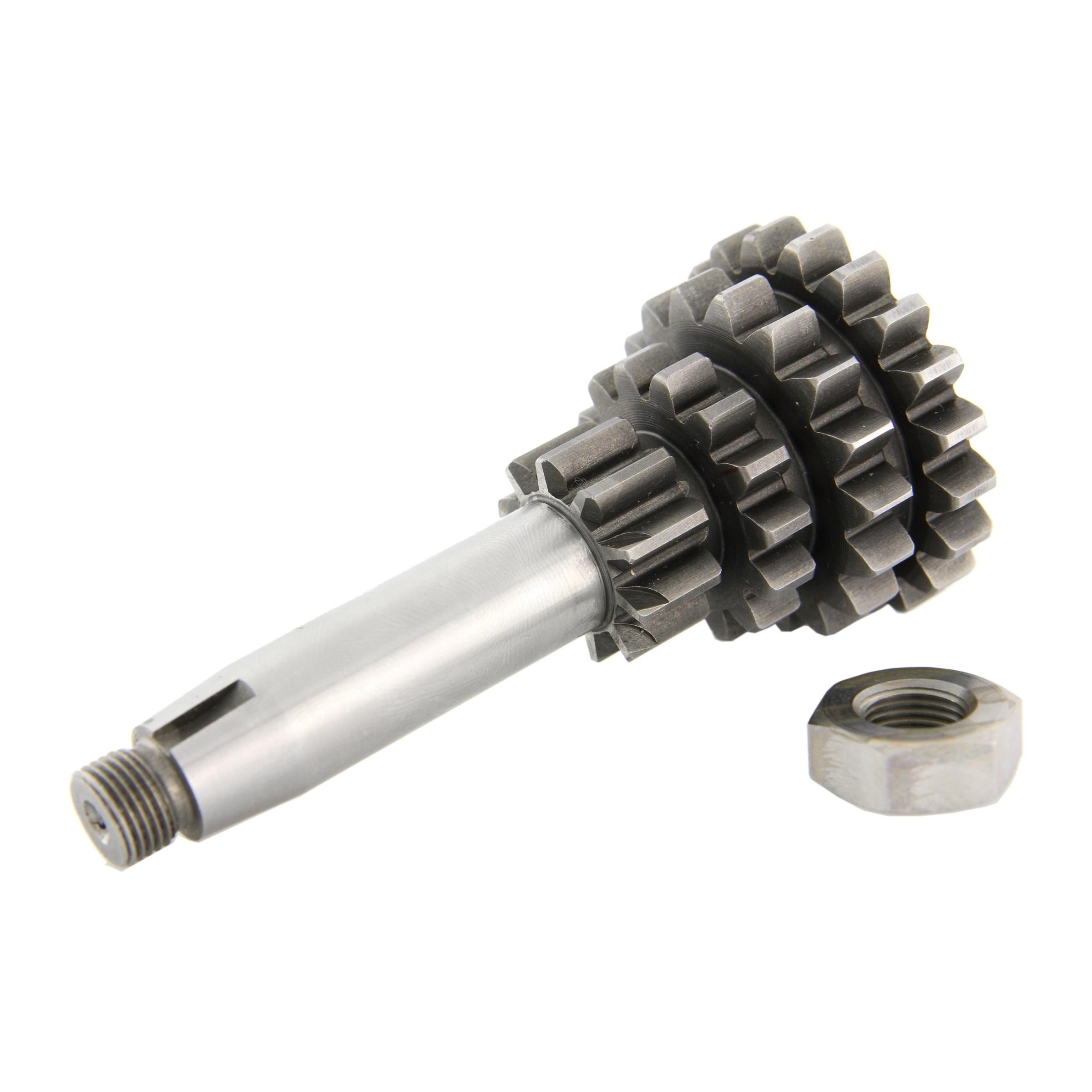 Image of Nebenwelle Zahnradsatz Z 20-18-14-10 DRT 4-Gang/PK für Vespa 50 S 2°/Special V5B3-4T/SR/SS/90 R/SS/100 2°/125/PV/ET3/PK50-125/S/XL/XL2 für Vespa 50 S 2°/Special V5B3-4T/SR/SS/90 R/SS/100 2°/125/PV/ET3/PK50-125/S/XL/XL2