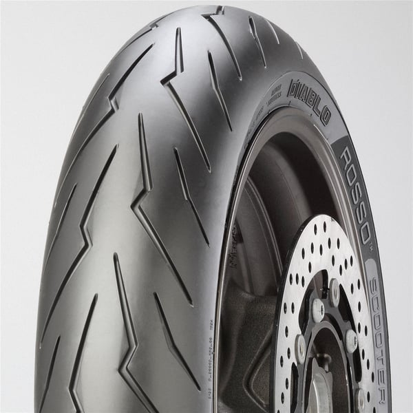 Image of Reifen PIRELLI DIABLO ROSSO SCOOTER Front 120/70-13 53P TL M/C vorne
