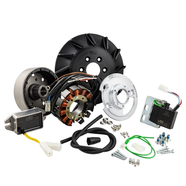 Image of Zündung SIP PERFORMANCE by VAPE Sport "Black Edition" 12V AC für Vespa 50-125/PV/ET3/PK50-125/S