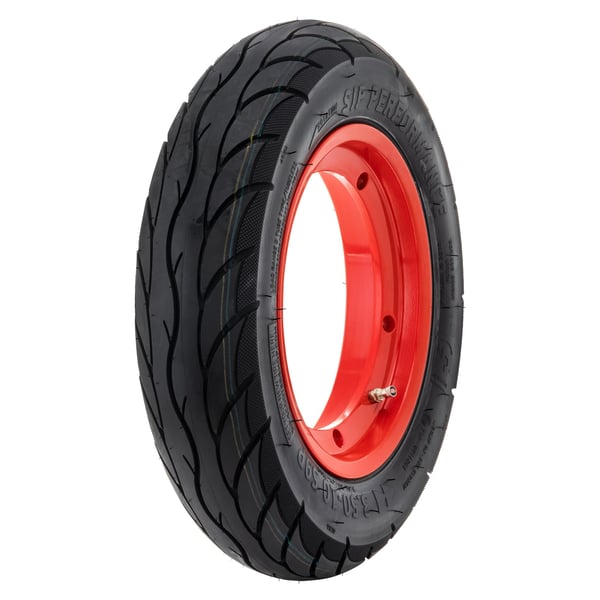 Image of Komplettrad SIP Performance 3.50-10 59P TL/TT für Vespa 125 GT-TS/150 GL/GS VS5T/Sprint/V/T4/Rally/PX/PE/Lusso/T5/LML Star/DLX/Deluxe 2T/4T