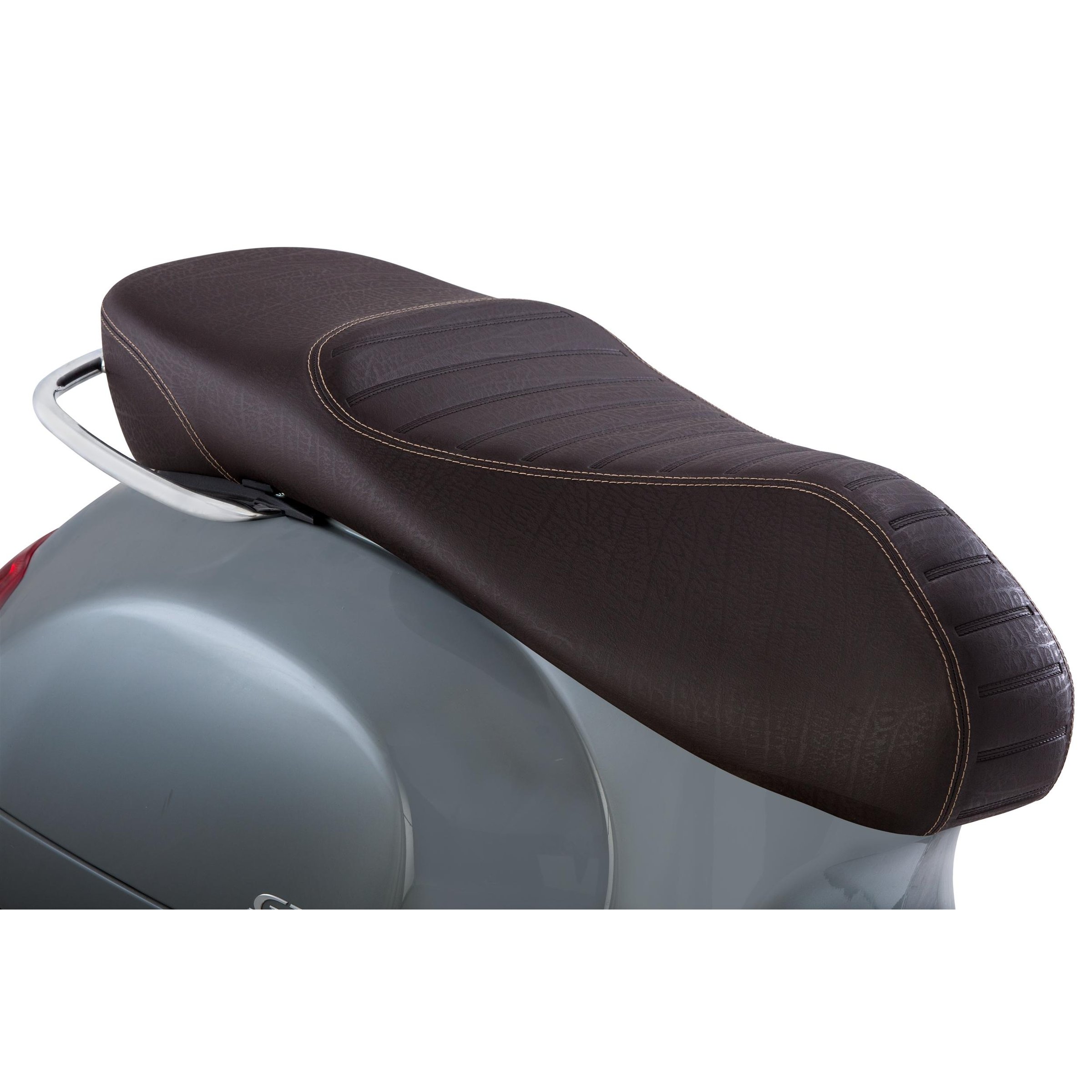 Image of Sitzbank PIAGGIO braun abgesteppt für Vespa GTS 300ccm i.e. Touring für Vespa GTS 300ccm i.e. Touring