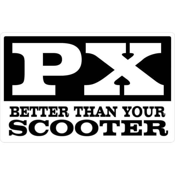 Image of Aufkleber mit Motiv "PX-Better than your scooter"