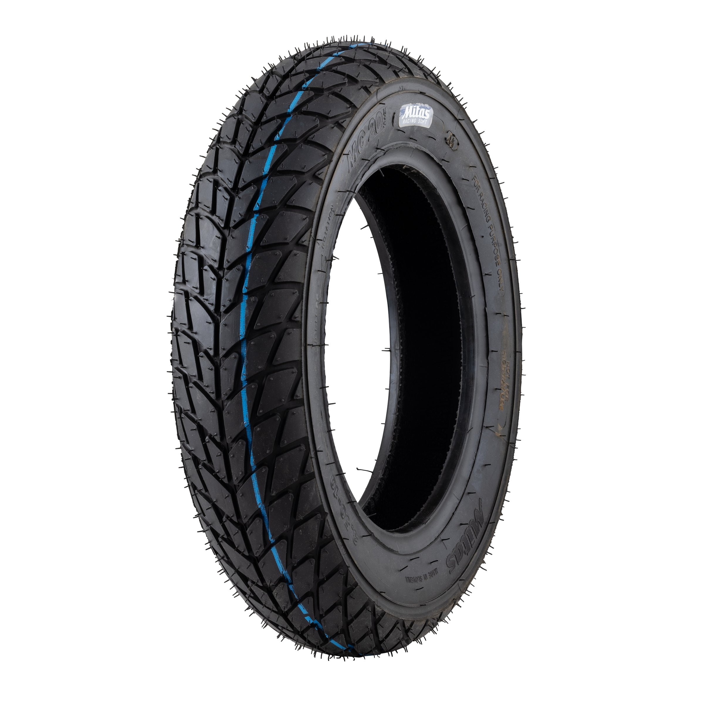 Image of Reifen MITAS MC20 Monsum 3.50-10 TL M+S Regenrennreifen Mischung: racing soft NHS vorne oder hinten vorne oder hinten