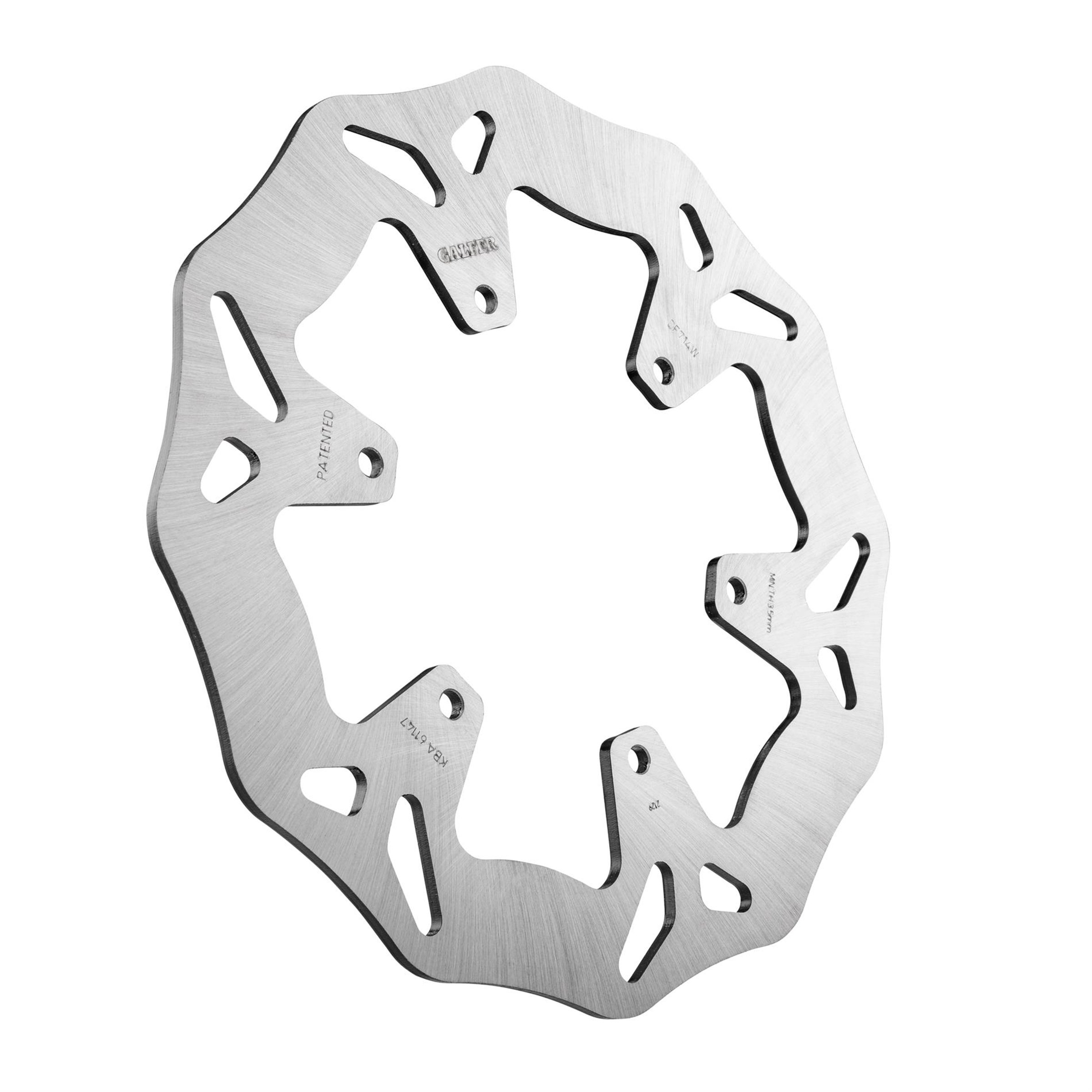 Image of Bremsscheibe GALFER WAVE vorne 649226 für GILERA/PIAGGIO FUOCO 500ccm/MP3/LT/RL 125-500ccm für GILERA/PIAGGIO FUOCO 500ccm/MP3/LT/RL 125-500ccm