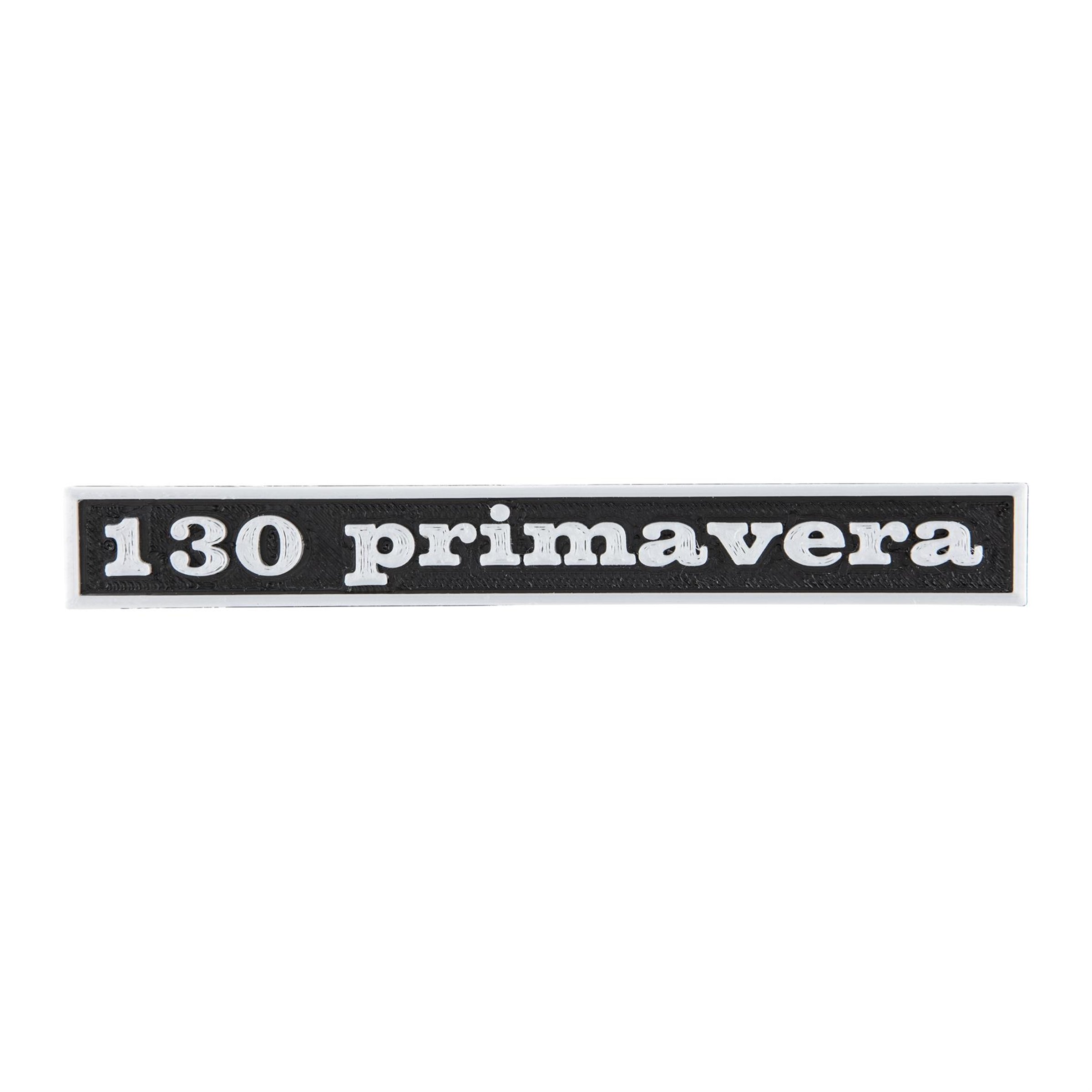 Image of Schriftzug V.TEC "130 primavera" Heck hinten für Vespa 125 Primavera VMA2T 073489 -> /Primavera ET3 VMB1T für Vespa 125 Primavera VMA2T 073489 -> /Primavera ET3 VMB1T