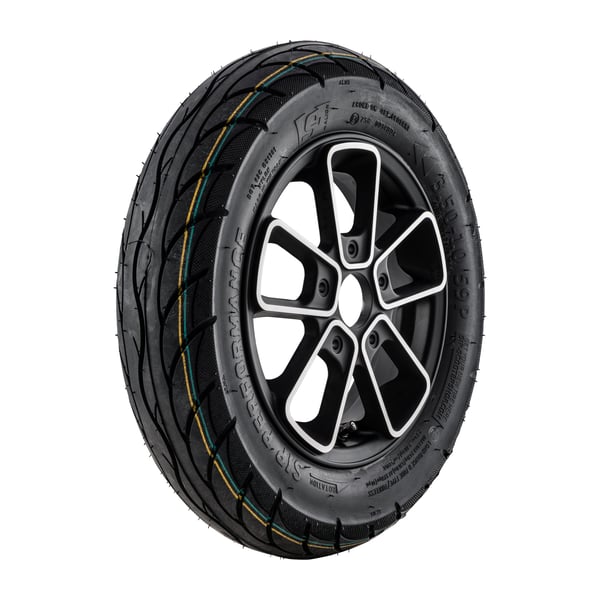 Image of Komplettrad SIP Performance 3.50-10 59P TL/TT für PIAGGIO ZIP II/SP/ZIP2000/Vespa ET2/ET4 50-150