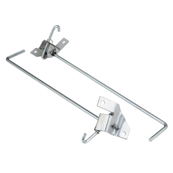 Image of Halter Set Seitenhaube LML Ersatzradseite, links und rechts für LML Star 125-200 2T/4T/ Stella