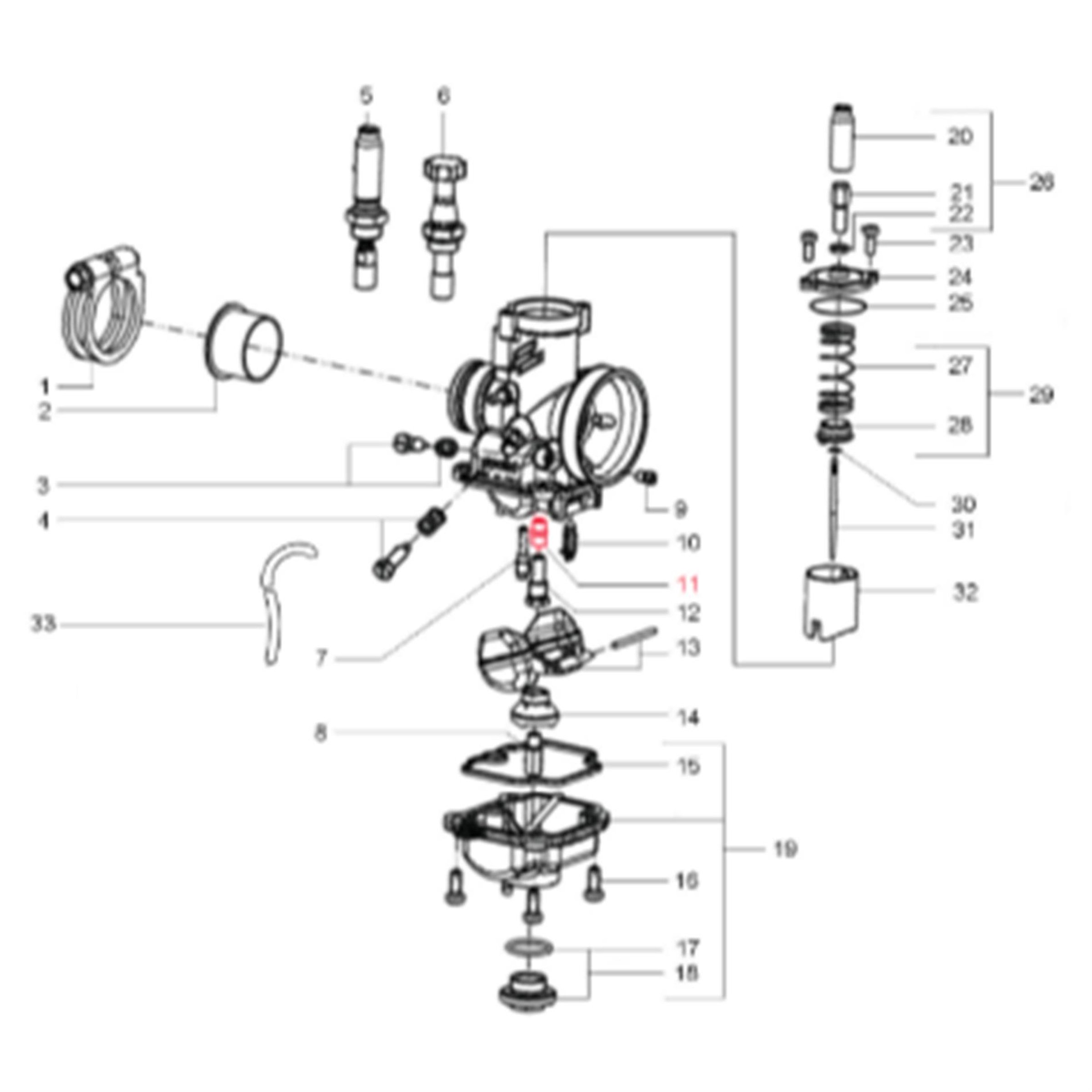 Image of Nadeldüse POLINI Ø 2,6 mm, 343.0850