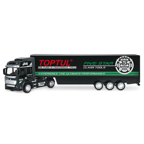 Image of Spielzeug Truck TOPTUL schwarz/grün