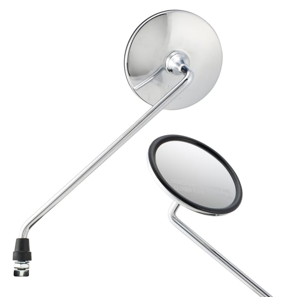 Image of Standard Spiegel Set STELLA C-2727109 + C-2727073 zur Montage am Lenkerunterteil rechts und links für Vespa/LML alle Modelle Klassik