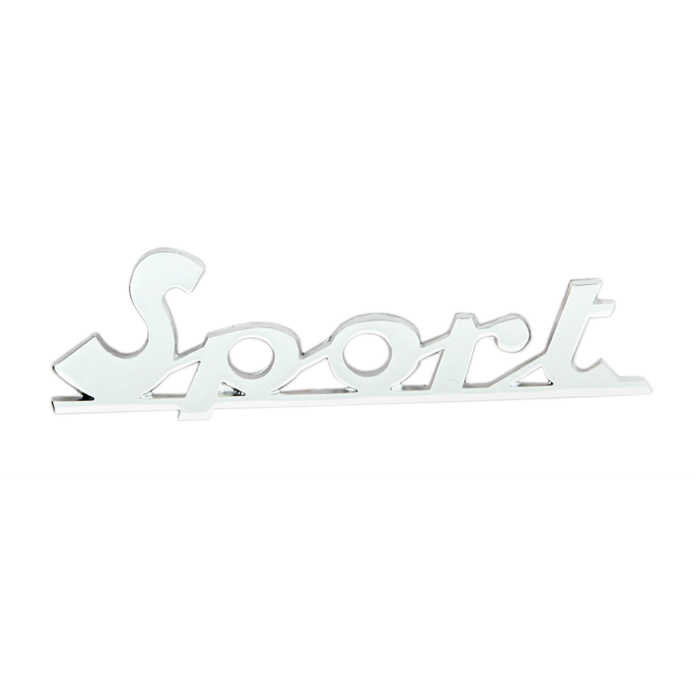 Image of Schriftzug "Sport" Beinschild vorne für Vespa 100 (UK) / Sport (US) für Vespa 100 (UK) / Sport (US)